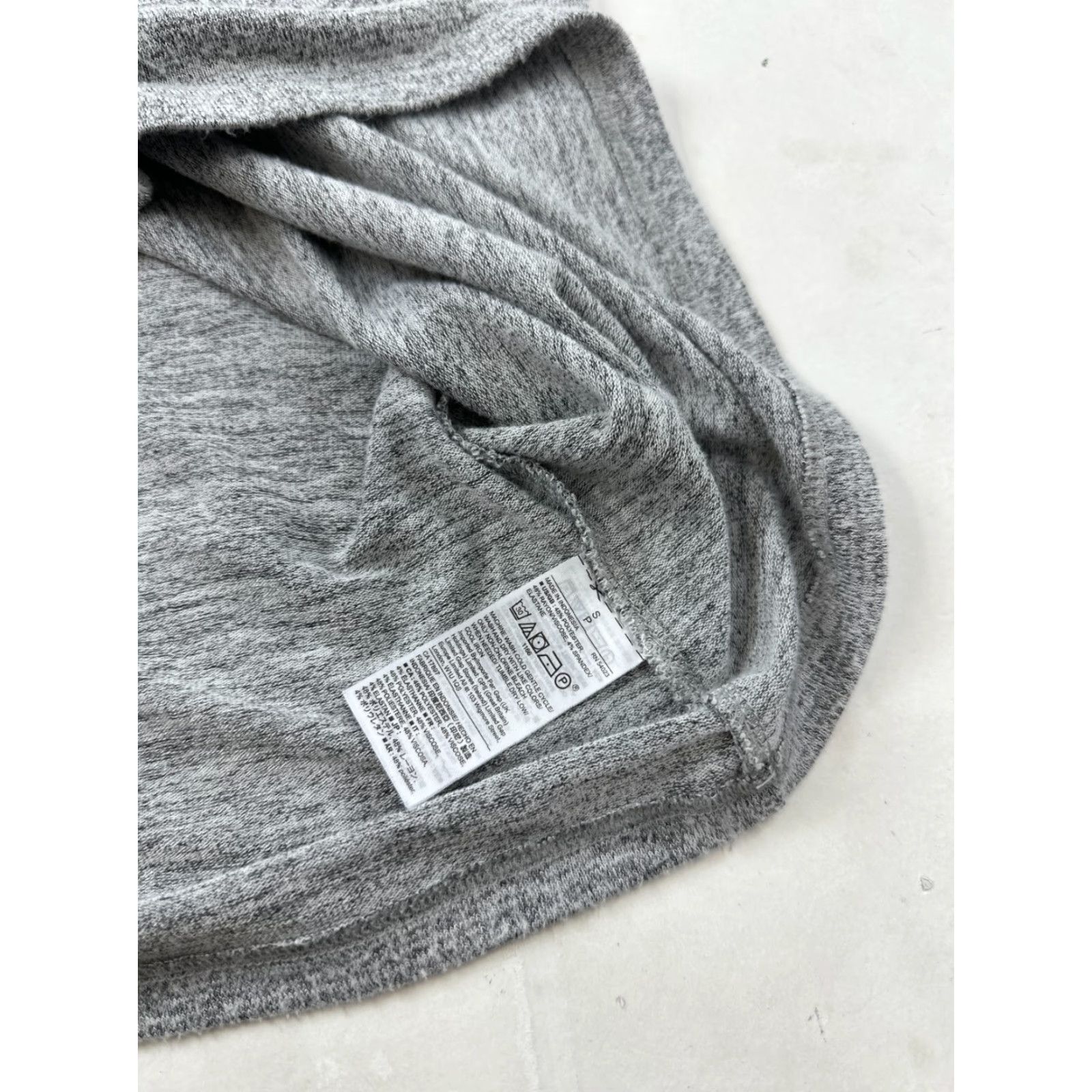 Gap Gap Dress Women Small Gray Heather Midi Stretch Short Sleeve Turtleneck Pullover Size S / US 4 / IT 40 - 5 Thumbnail