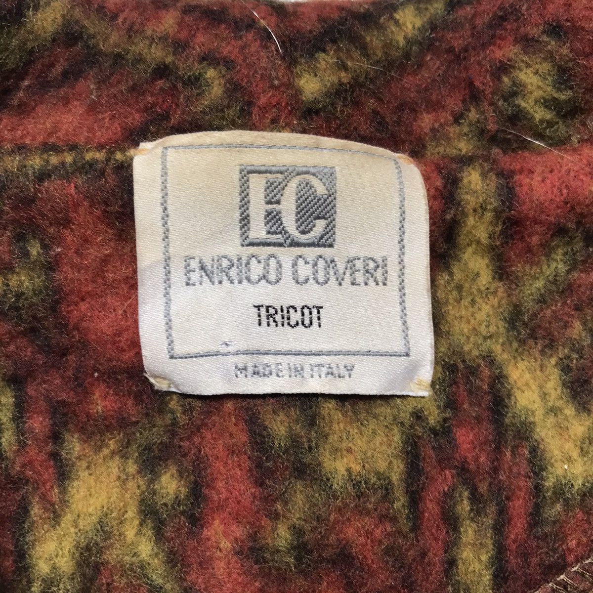 Enrico Coveri × Vintage VINTAGE ENRICO COVERI SLEEVELESS JACKET Size M / US 6-8 / IT 42-44 - 7 Thumbnail