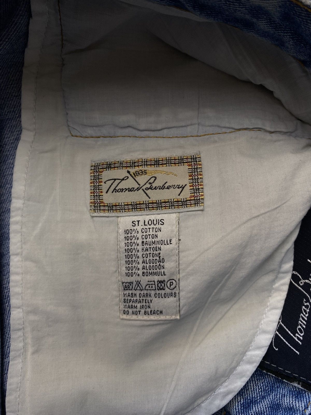 Burberry 90s Vintage Thomas Burberry denim jeans Size US 32 / EU 48 - 5 Thumbnail