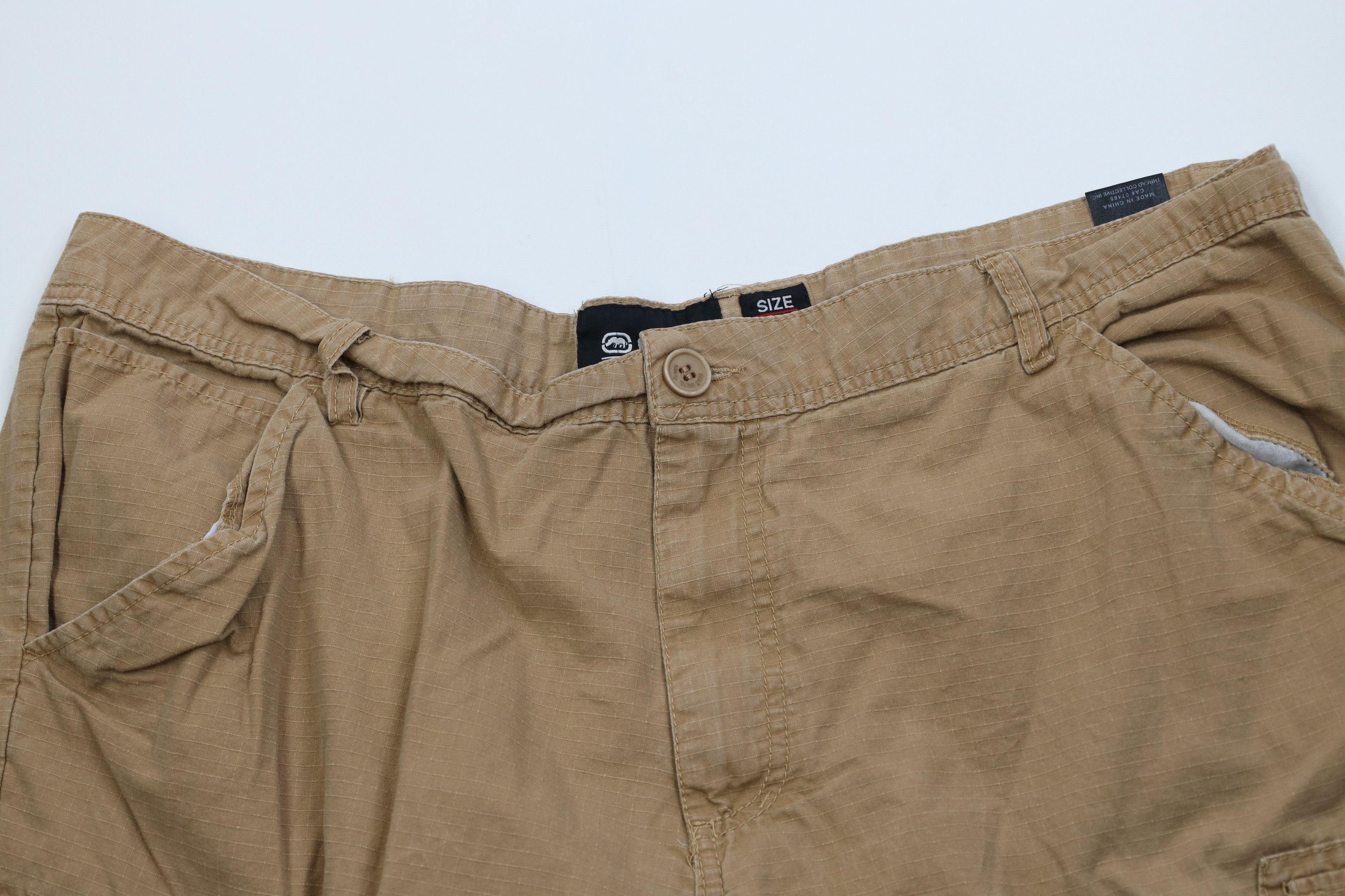 Ecko Unltd. Vintage 90s Y2K Ecko Ripstop Surplus Cargo Shorts Cotton Size US 42 / EU 58 - 2 Thumbnail