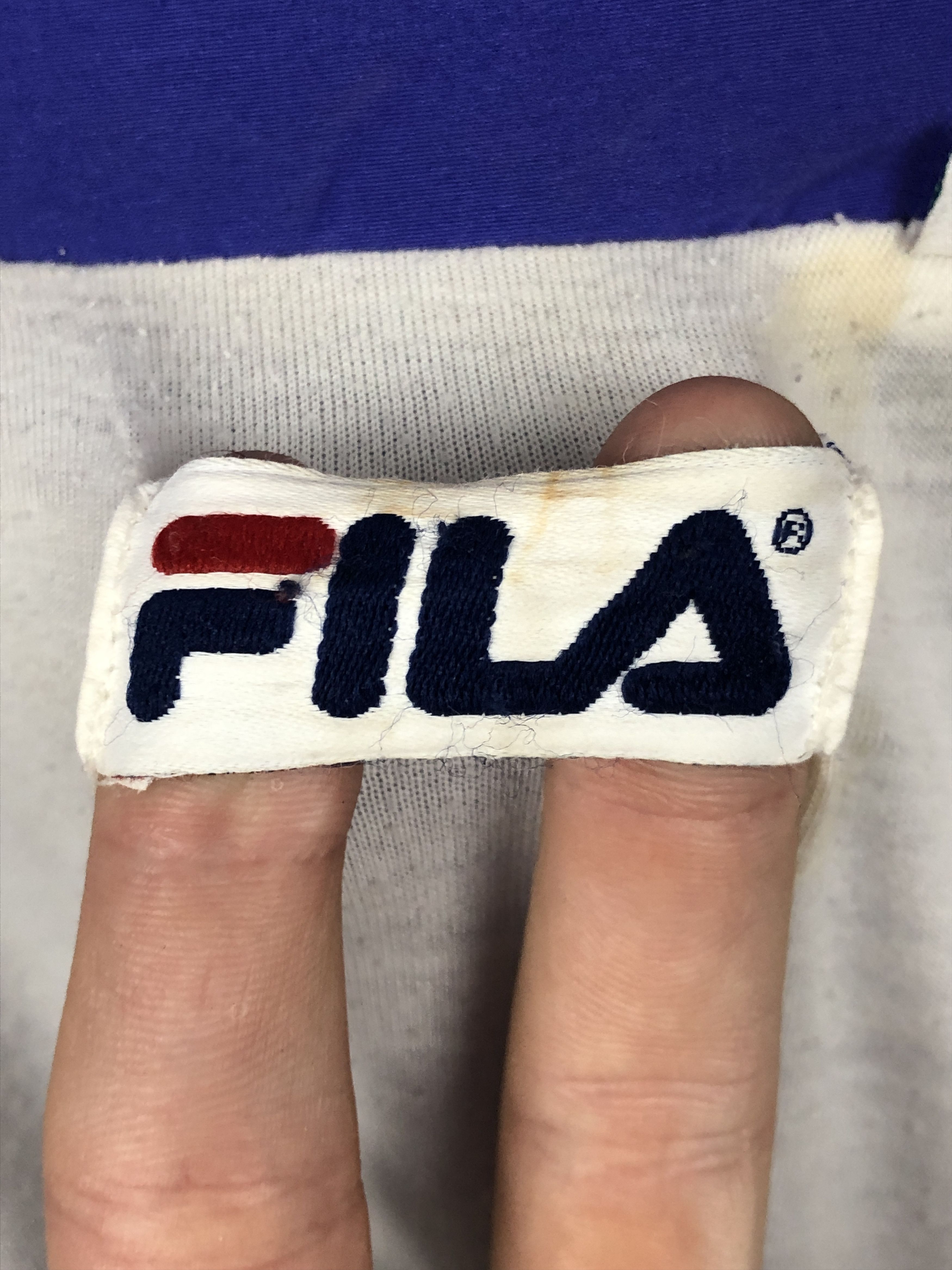 Fila × Vintage Fila Vintage Men's Windbreaker Jacket - XL Size US XL / EU 56 / 4 - 5 Thumbnail