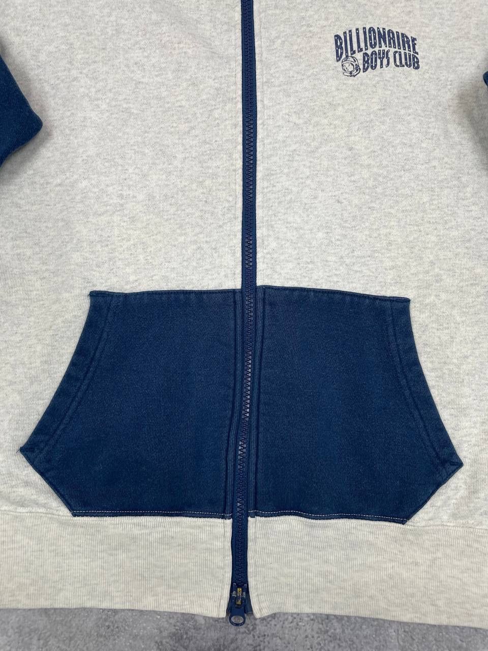 Billionaire Boys Club Billionaire Boys Club Men Cotton Hoodie Zip Cream Navy Size US M / EU 48-50 / 2 - 3 Thumbnail