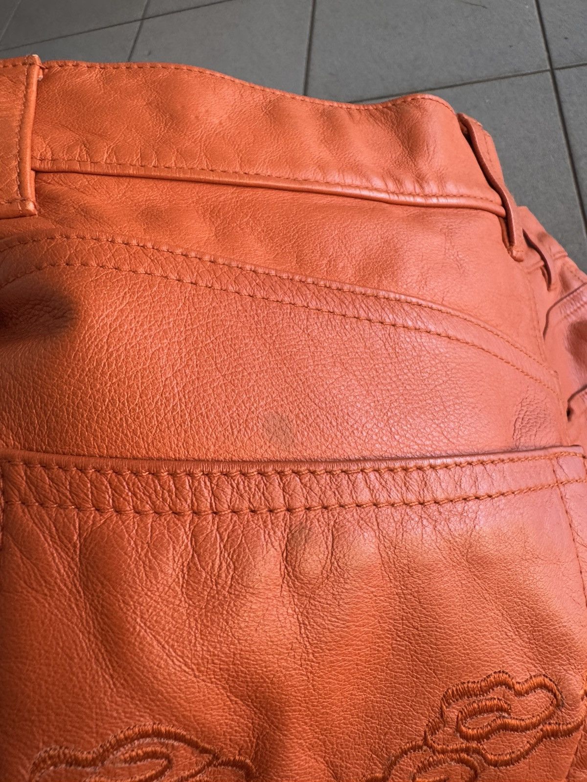 Vivienne Tam Vivienne Tam Leather Cowhide Skirt Size 26" / US 2 / IT 38 - 12 Thumbnail
