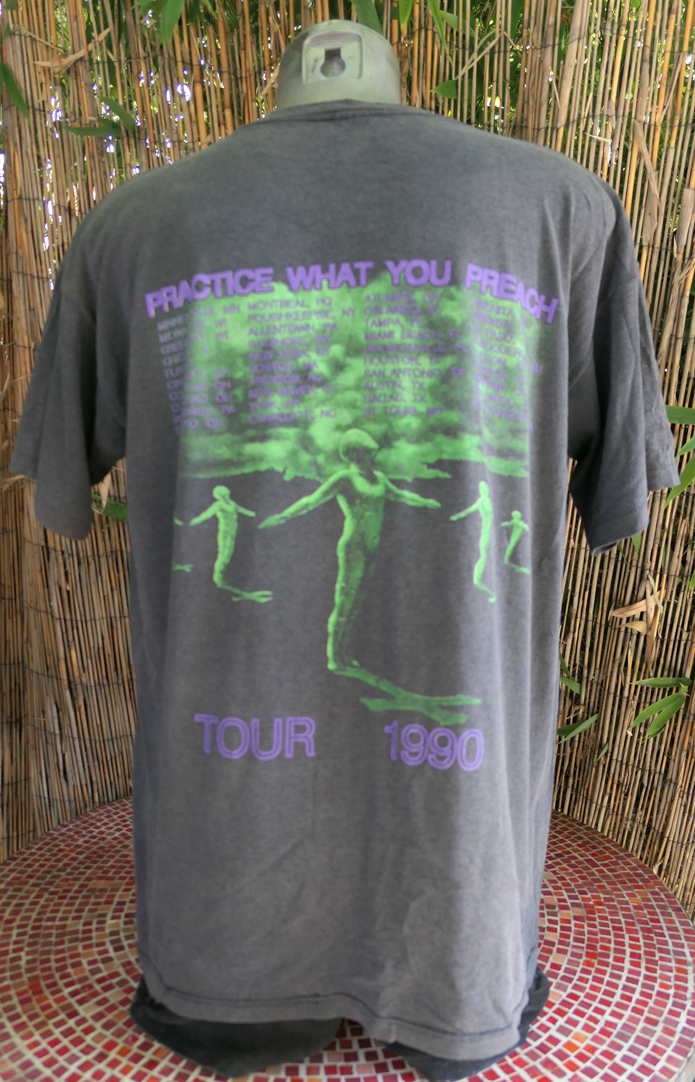 Vintage 90's Vintage 1990 TESTAMENT Envy Life Tour T Shirt XL Size US XL / EU 56 / 4 - 2 Thumbnail