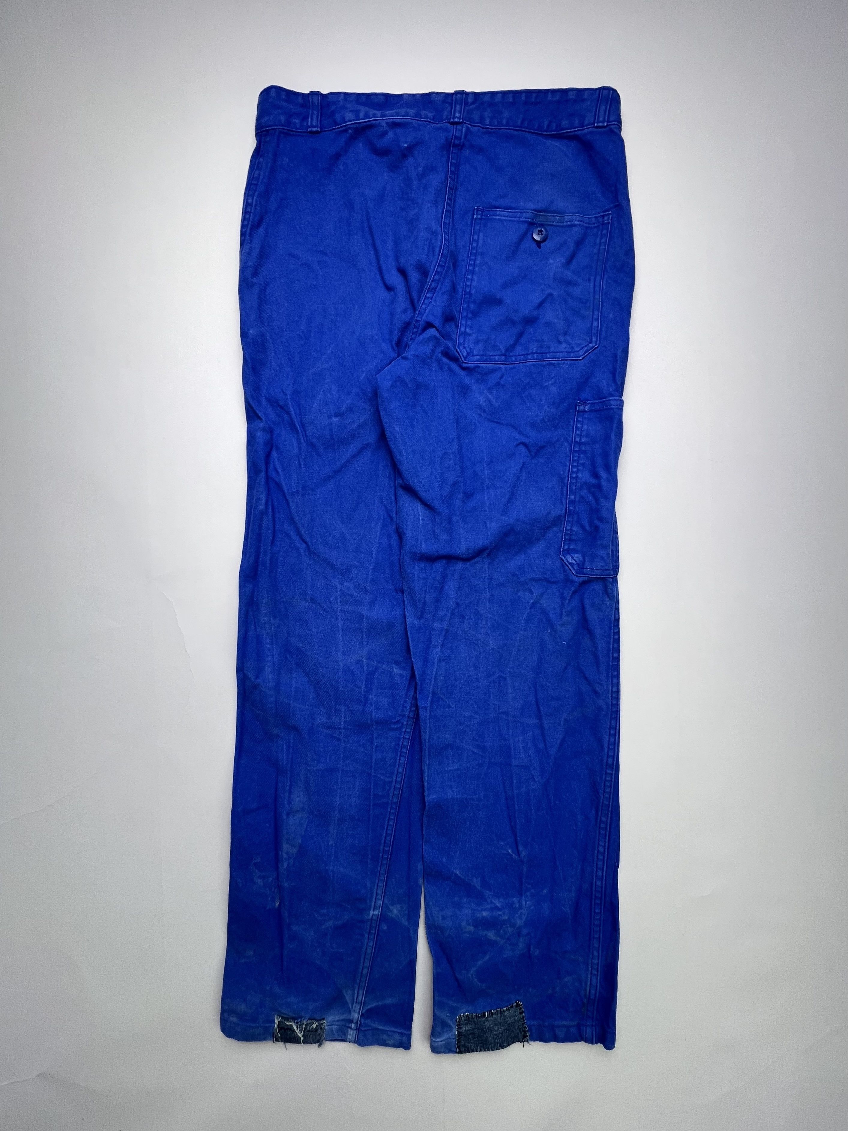 Vintage French Workwear Bleu De Travail Vintage Work Pants Size US 30 / EU 46 - 6 Thumbnail