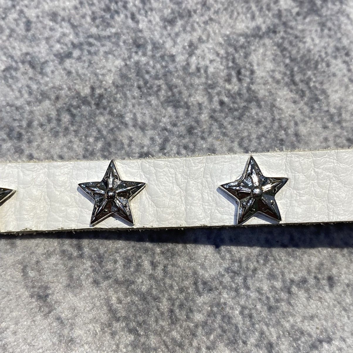Chrome Hearts Chrome Hearts 2 BTTN/ 2 SNAP Star silver bracelet white Size ONE SIZE - 8 Thumbnail