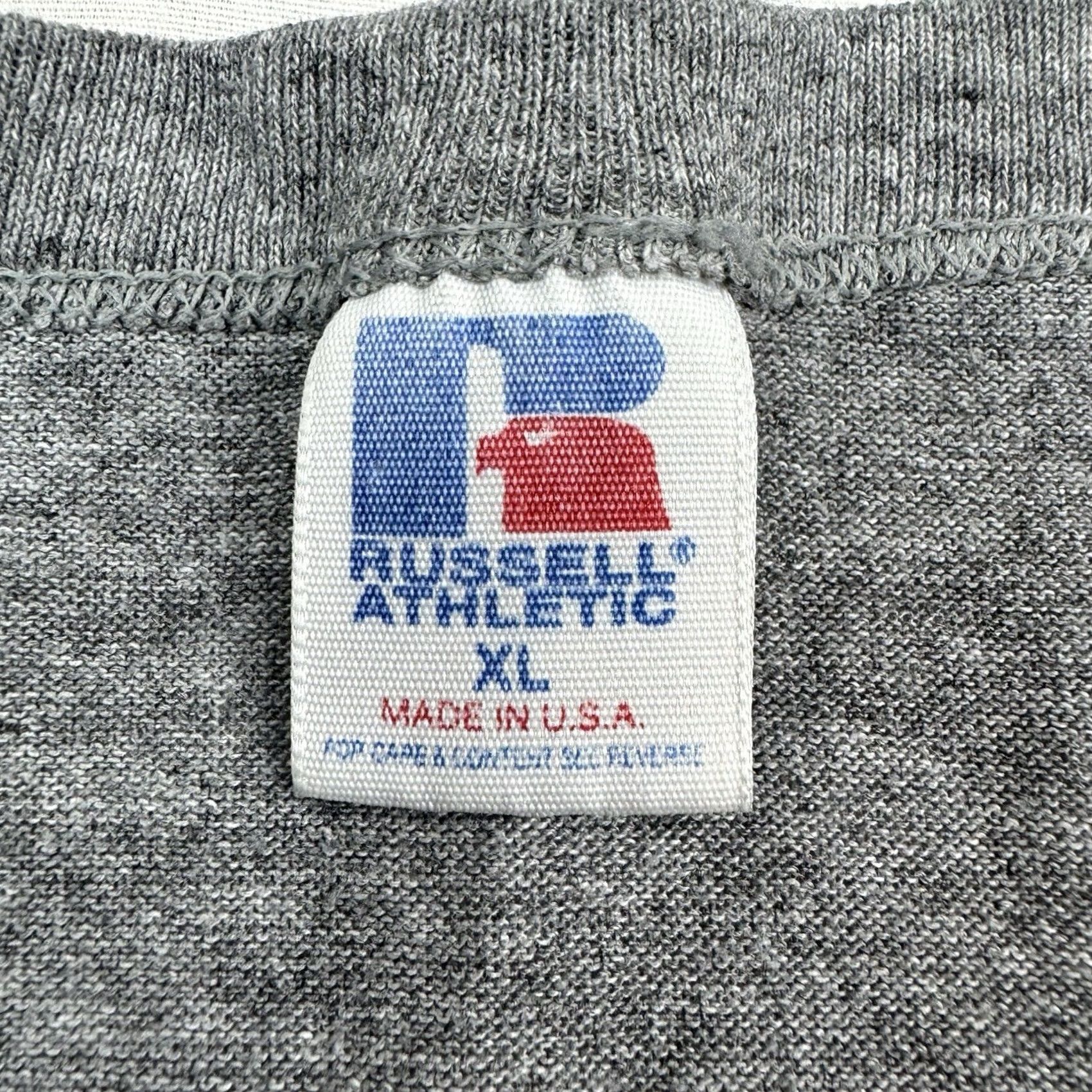 Russell Athletic VINTAGE South Carolina Highway Patrol Basic Training T Shirt Adult XL Gray 90s Russell Athletic Mens Shirt Size US XL / EU 56 / 4 - 4 Thumbnail