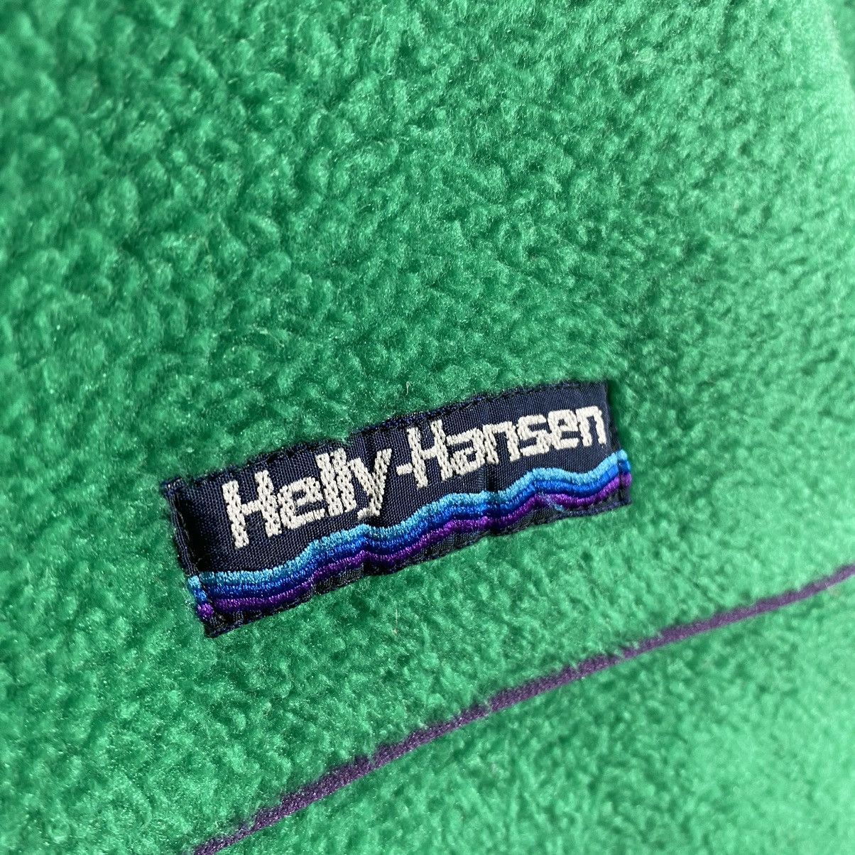 Helly Hansen × Vintage Vintage 90s Helly Hansen Fleece M Size Green Colour Size US M / EU 48-50 / 2 - 5 Thumbnail