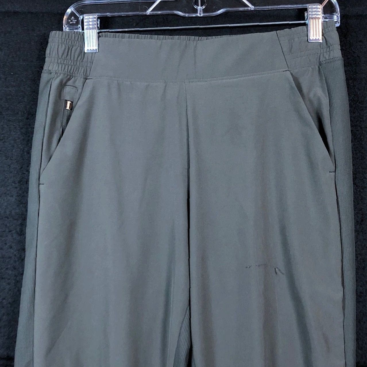 Athleta Athleta Womens Pants Green Brooklyn Joggers Pull On Pockets Stretch 8 Size 30" / US 8 / IT 44 - 2 Thumbnail