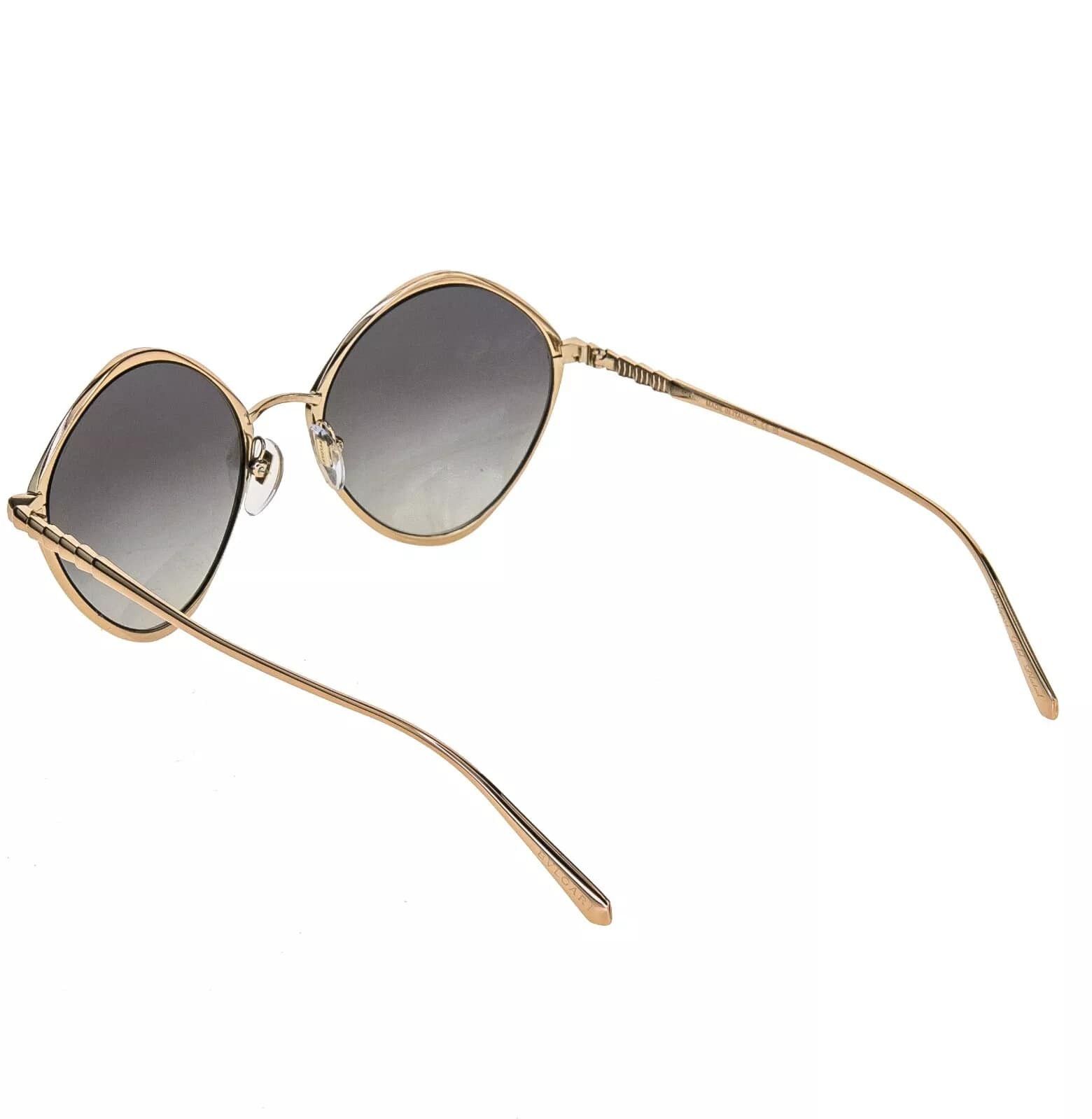 Bvlgari BVLGARI Le Gemme 6186 Rose Grau Round Sunglasses BV6186K Size ONE SIZE - 8 Thumbnail