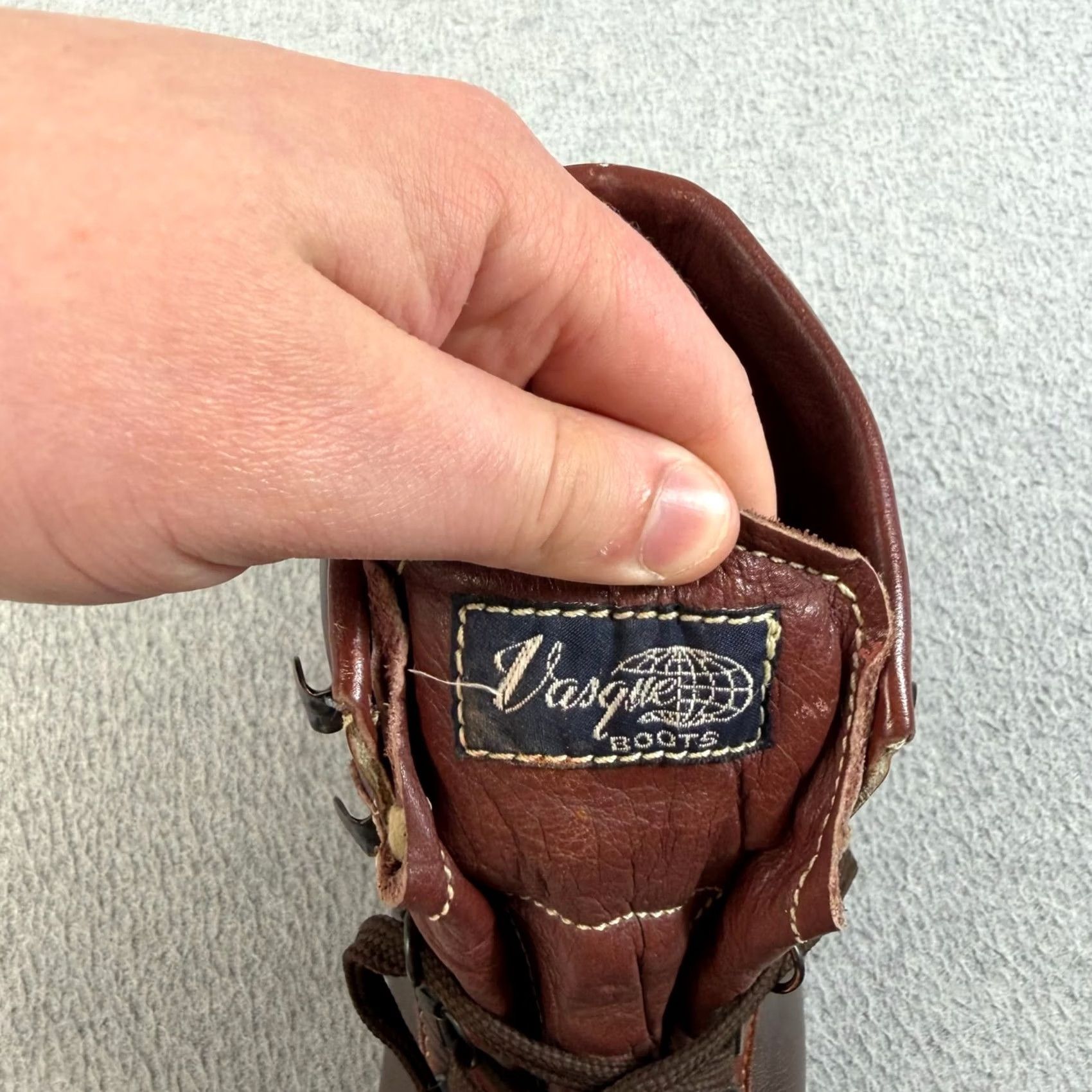 Eddie Bauer Vasquez Skywalk Leather Boots Men Size 8 Brown Leather Gore-Tex Waterproof Italy Size US 8 / EU 41 - 7 Thumbnail