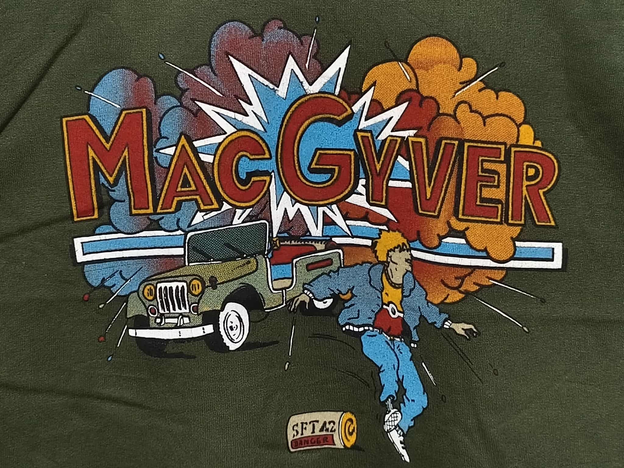 Vintage Rare VTG Macgver Sweatshirt 80s Size US S / EU 44-46 / 1 - 3 Thumbnail