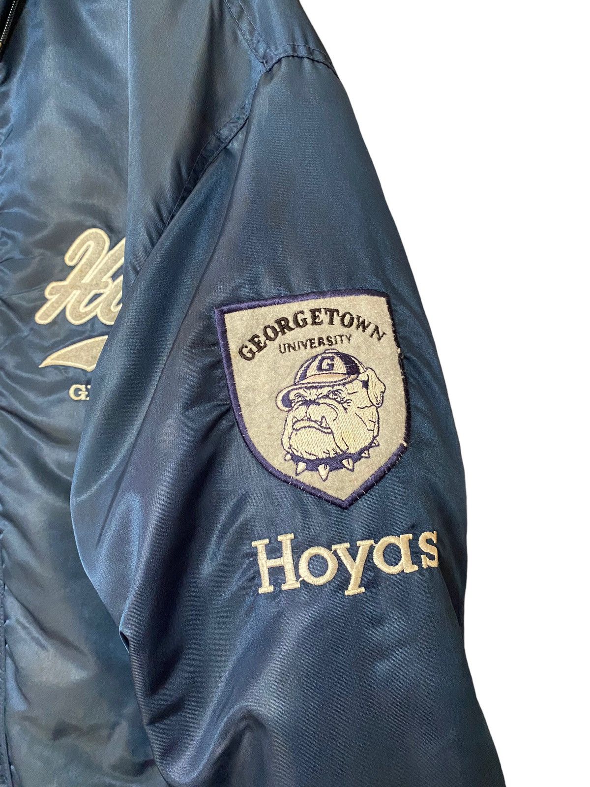 Japanese Brand Vintage Basketball Team Georgetown Hoyas Jacket 1990s Size US M / EU 48-50 / 2 - 11 Thumbnail