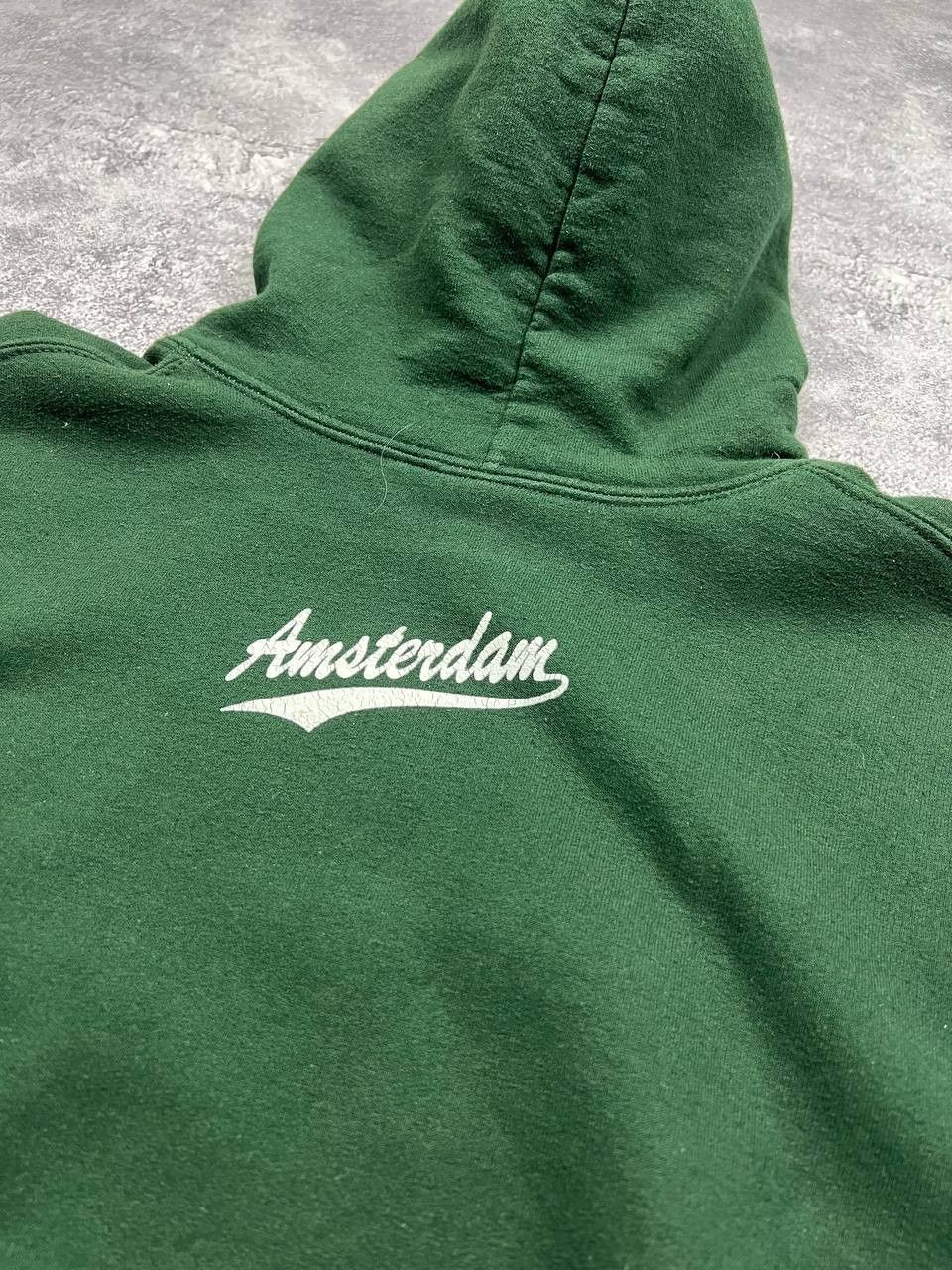Vintage Vintage 90's Cannabis Humour Adidas Boxy Hoodie Size US XL / EU 56 / 4 - 8 Thumbnail