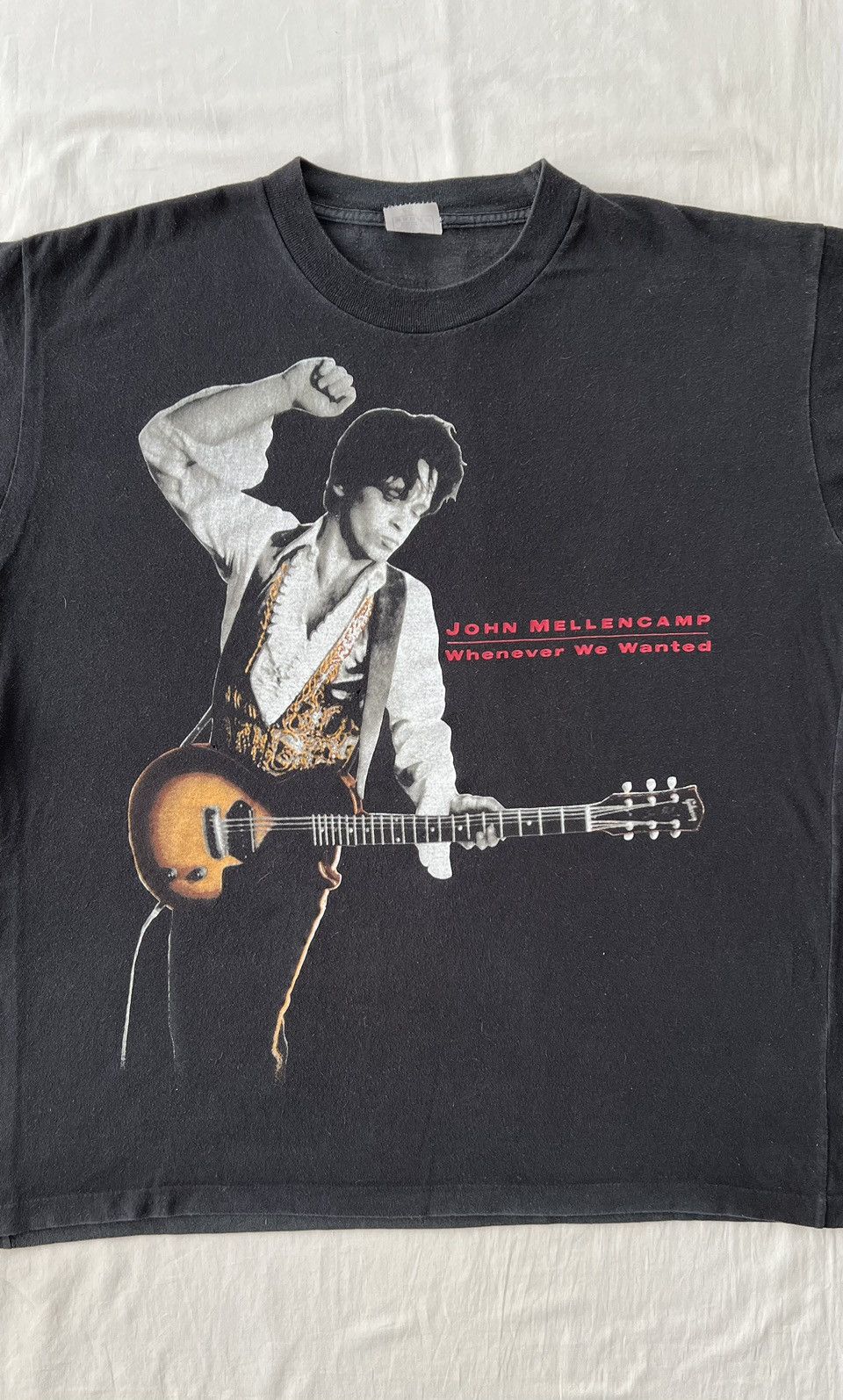 Band Tees Vintage 1992 John Mellencamp Whenever We Wanted T-shirt Size US XL / EU 56 / 4 - 5 Thumbnail