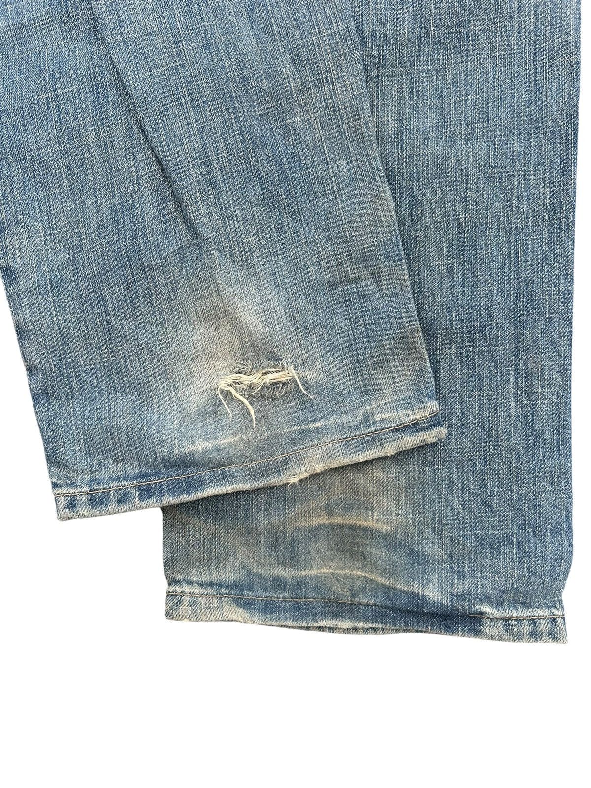 Neil Barrett Neil Barrett Punk Bondage Style Distressed Italy Denim Jeans Size US 32 / EU 48 - 16 Thumbnail