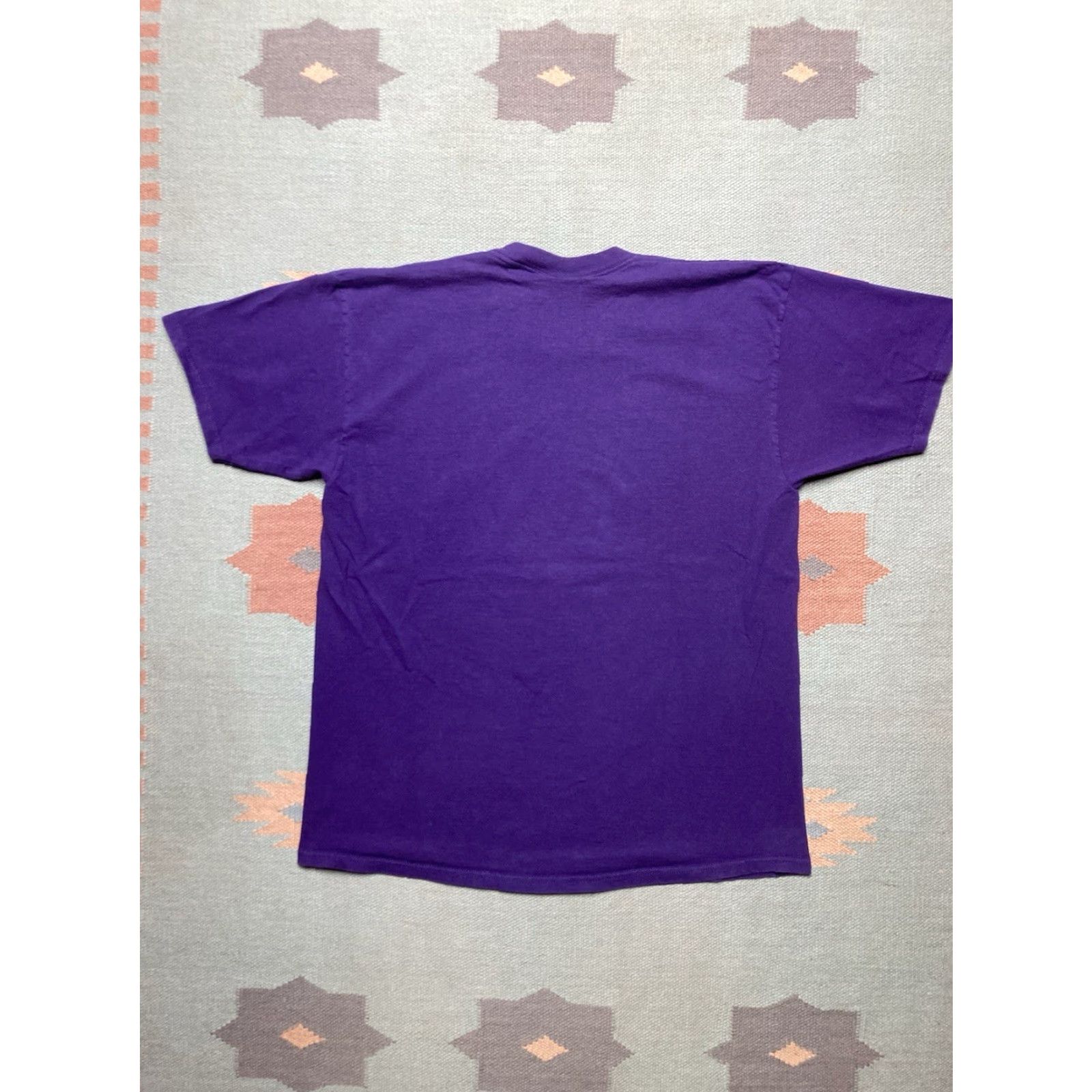 Lee VINTAGE 90s Lee T-Shirt Adult XL Purple Cotton Made in USA Men Mens Shirt Size US XL / EU 56 / 4 - 6 Thumbnail