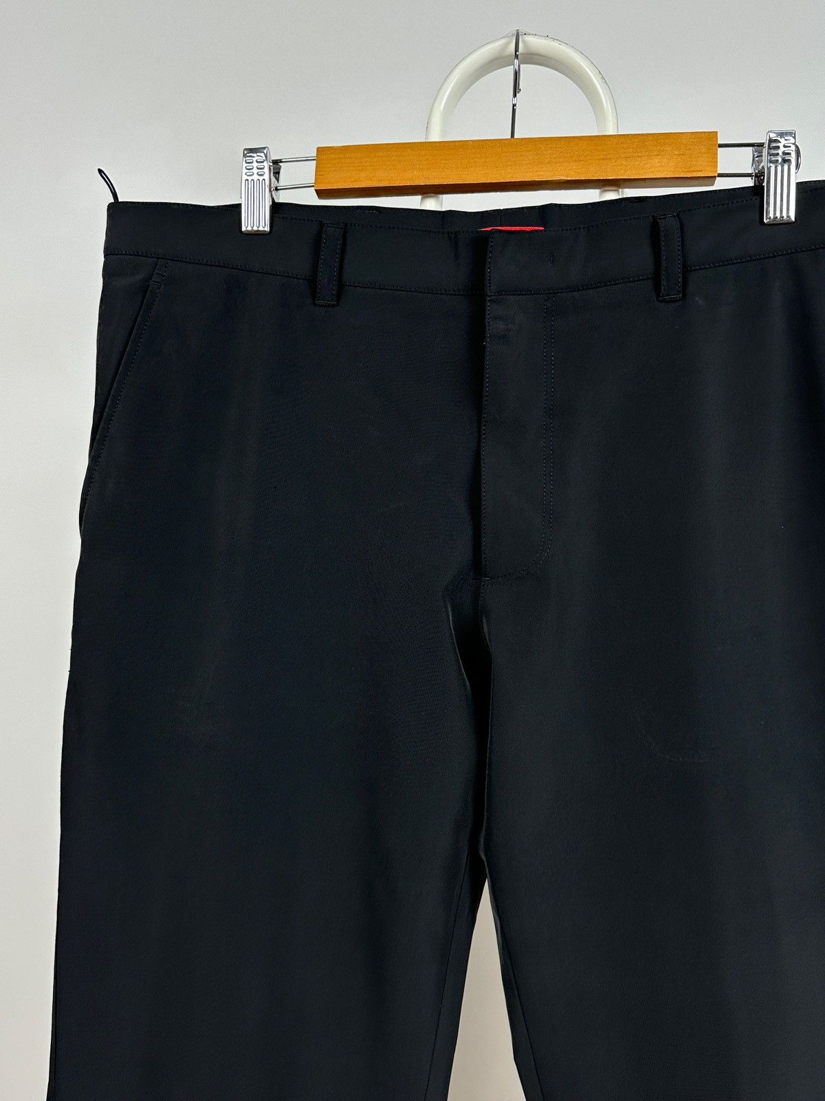 Prada Vintage Prada Black Tab Trousers Pants Size US 36 / EU 52 - 10 Thumbnail