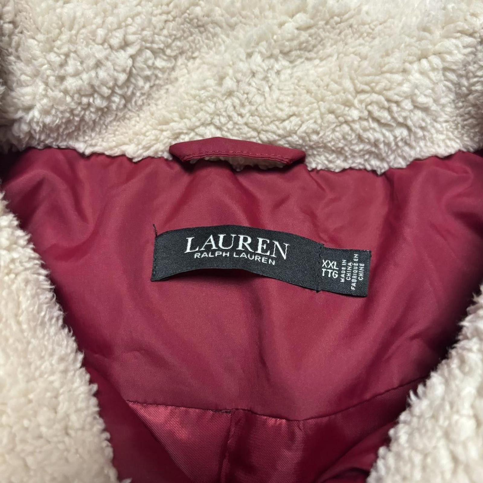 Lauren Ralph Lauren Vintage Ralph Lauren Puffer Jacket with Fur Lining Size US XXL / EU 58 / 5 - 5 Thumbnail