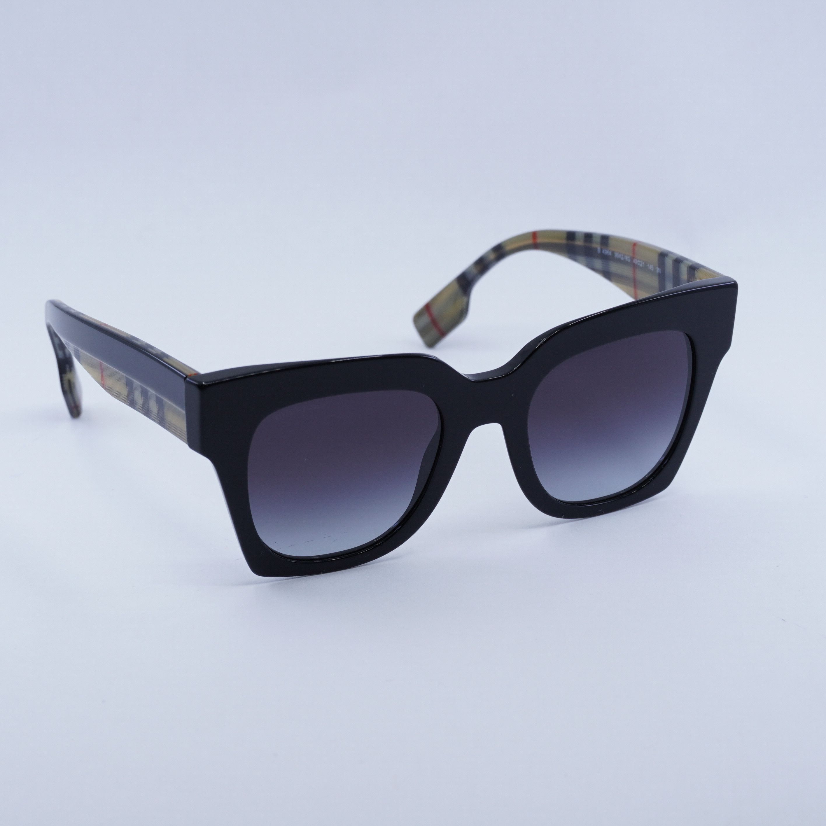 Burberry Burberry BE4364 39428G Women Sunglasses Black Square Frame Size ONE SIZE - 7 Thumbnail