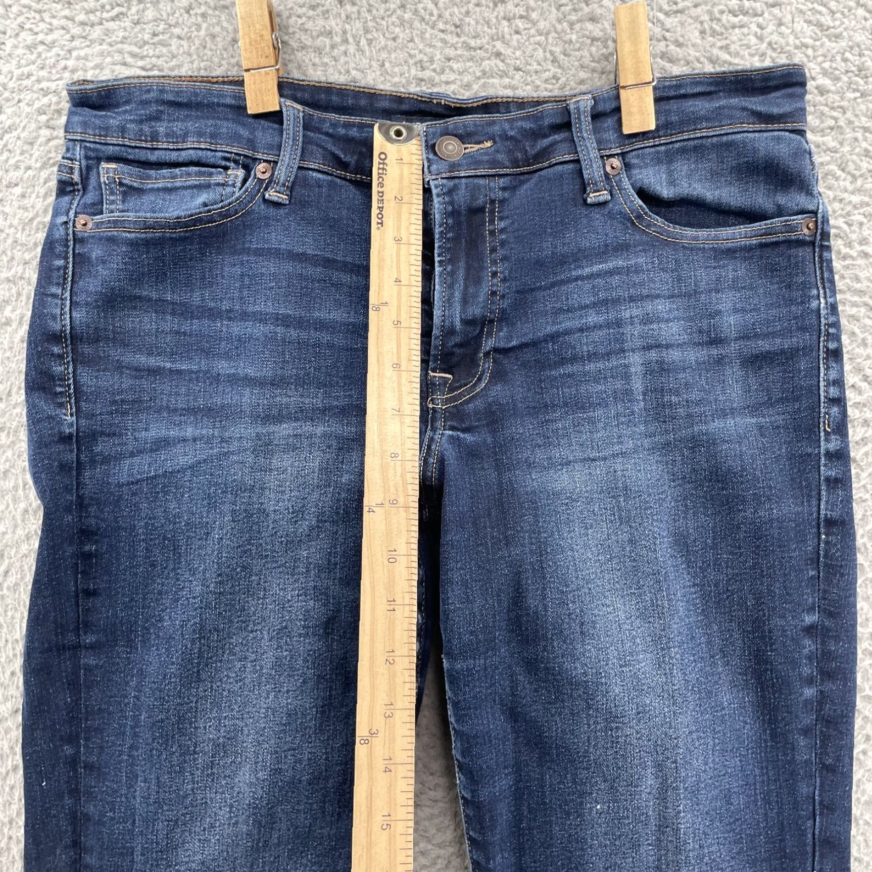 Vintage Lucky Brand Jeans Women 33x27 Mid Straight Sweet Classic Academia 90's Workwear Jeans Women 33x27 Mid Straight Sweet Classic Academia 90s Size 24" / US 00 / IT 34 - 5 Thumbnail