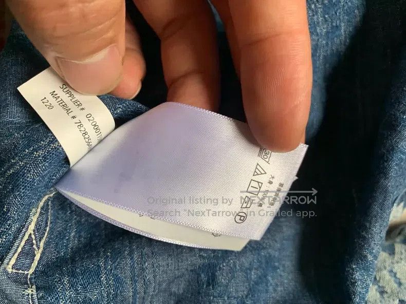 RRL Ralph Lauren RRL Ralph Lauren Men's indigo dyed Southwest Indian workwe Size US XS / EU 42 / 0 - 8 Thumbnail