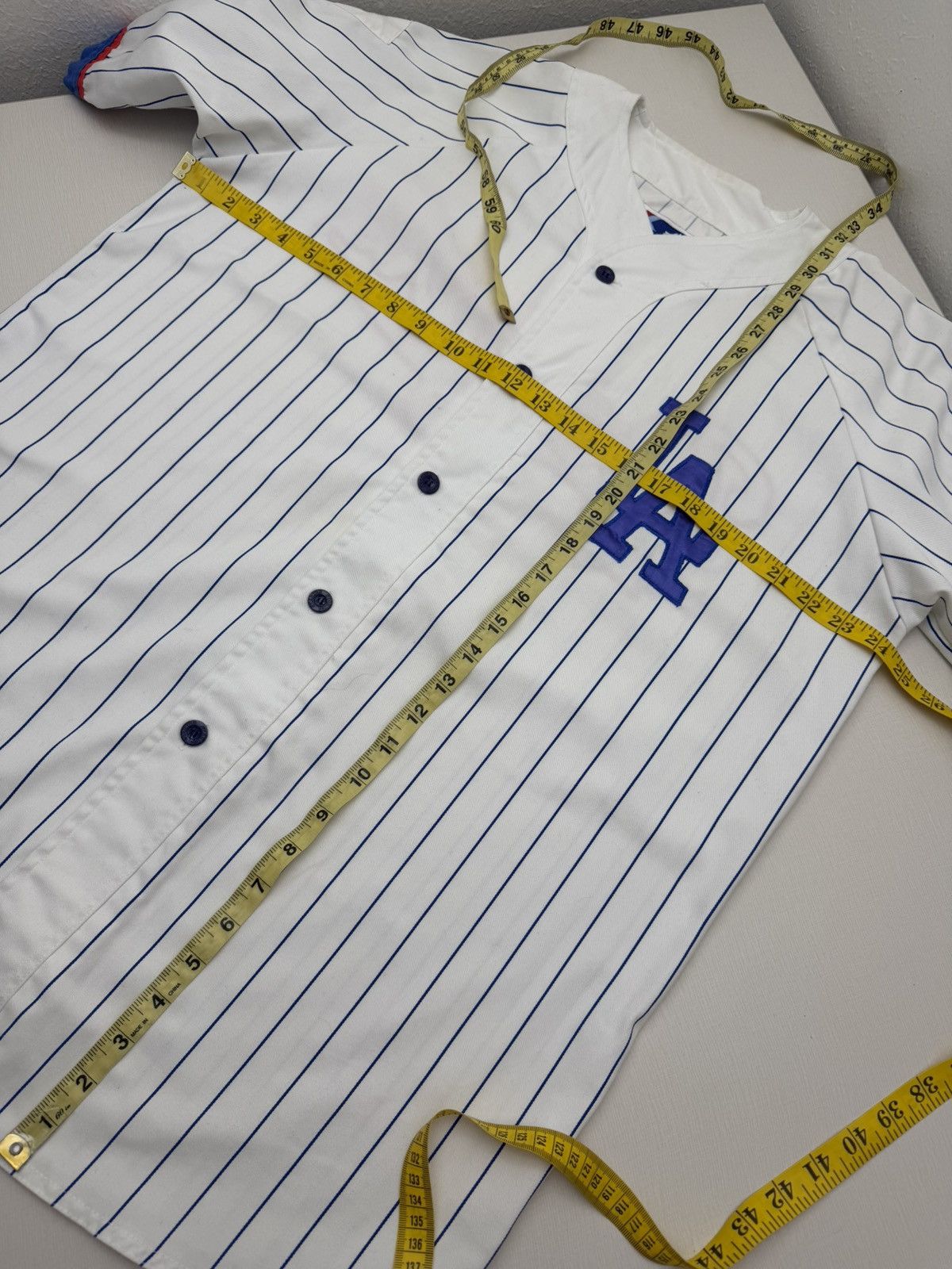 Starter Vintage 80 Los Angeles Dodgers MLB Starter Script Pinstripes Size US XL / EU 56 / 4 - 5 Thumbnail