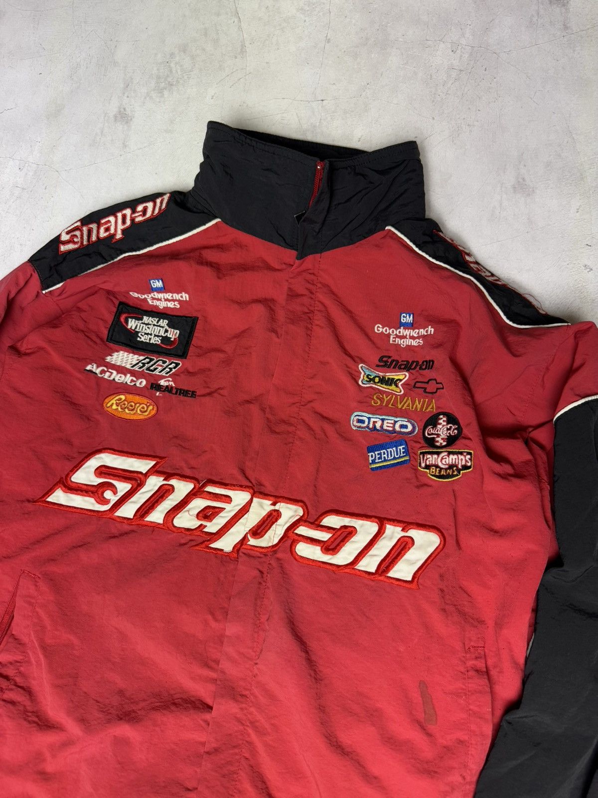NASCAR × Vintage Vintage NASCAR Snap-On Racing Light Jacket Formula1 Size US XXL / EU 58 / 5 - 4 Thumbnail