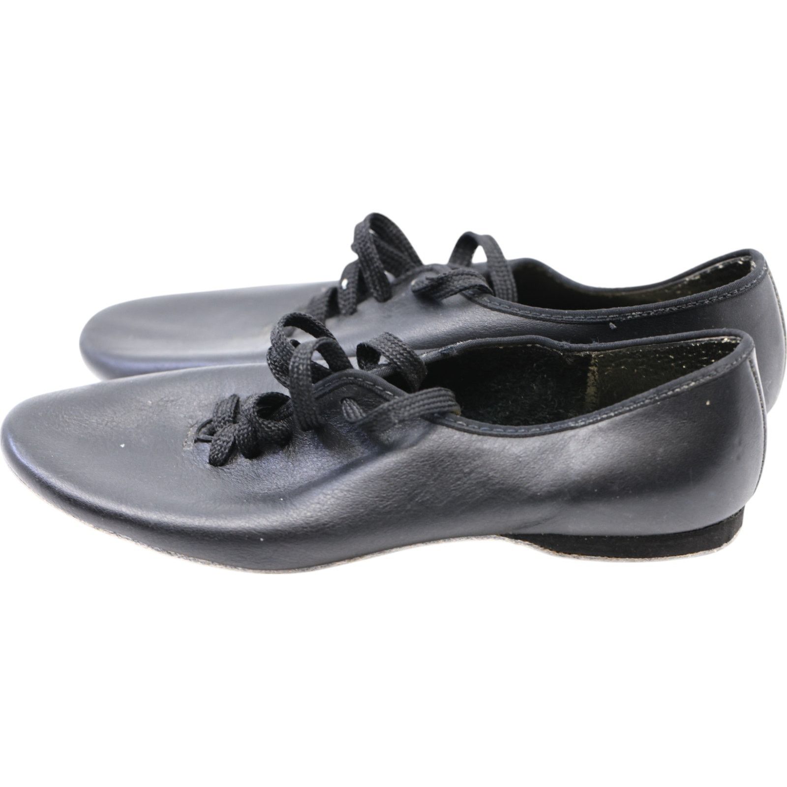 Other Award Black Ballet Dance Shoes Size 5 Vintage 1990s Size US 5 / IT 35 - 2 Thumbnail
