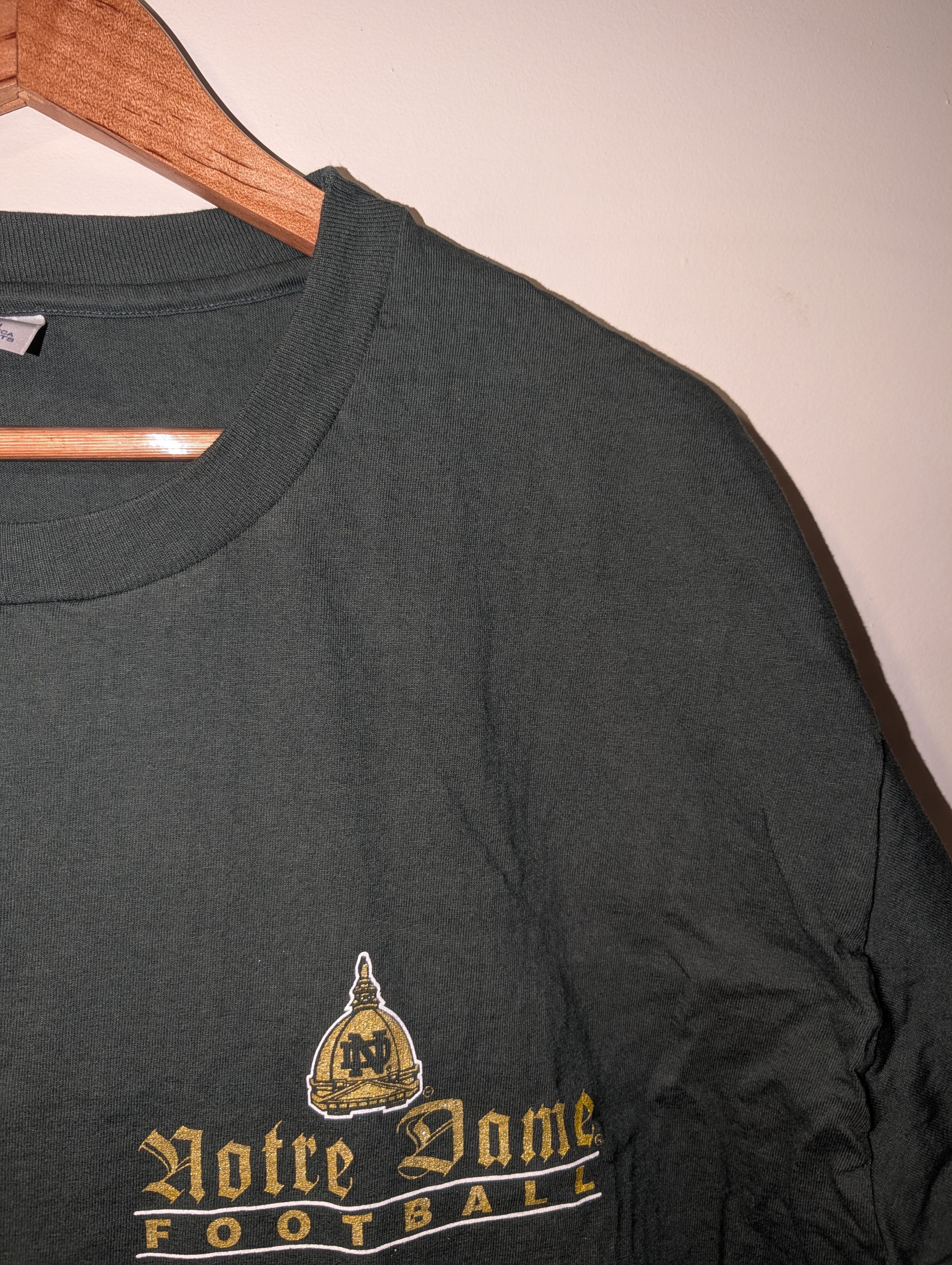 NCAA Vintage 90s Champion Notre Dame Shirt Will Win Over All Size US XL / EU 56 / 4 - 9 Thumbnail