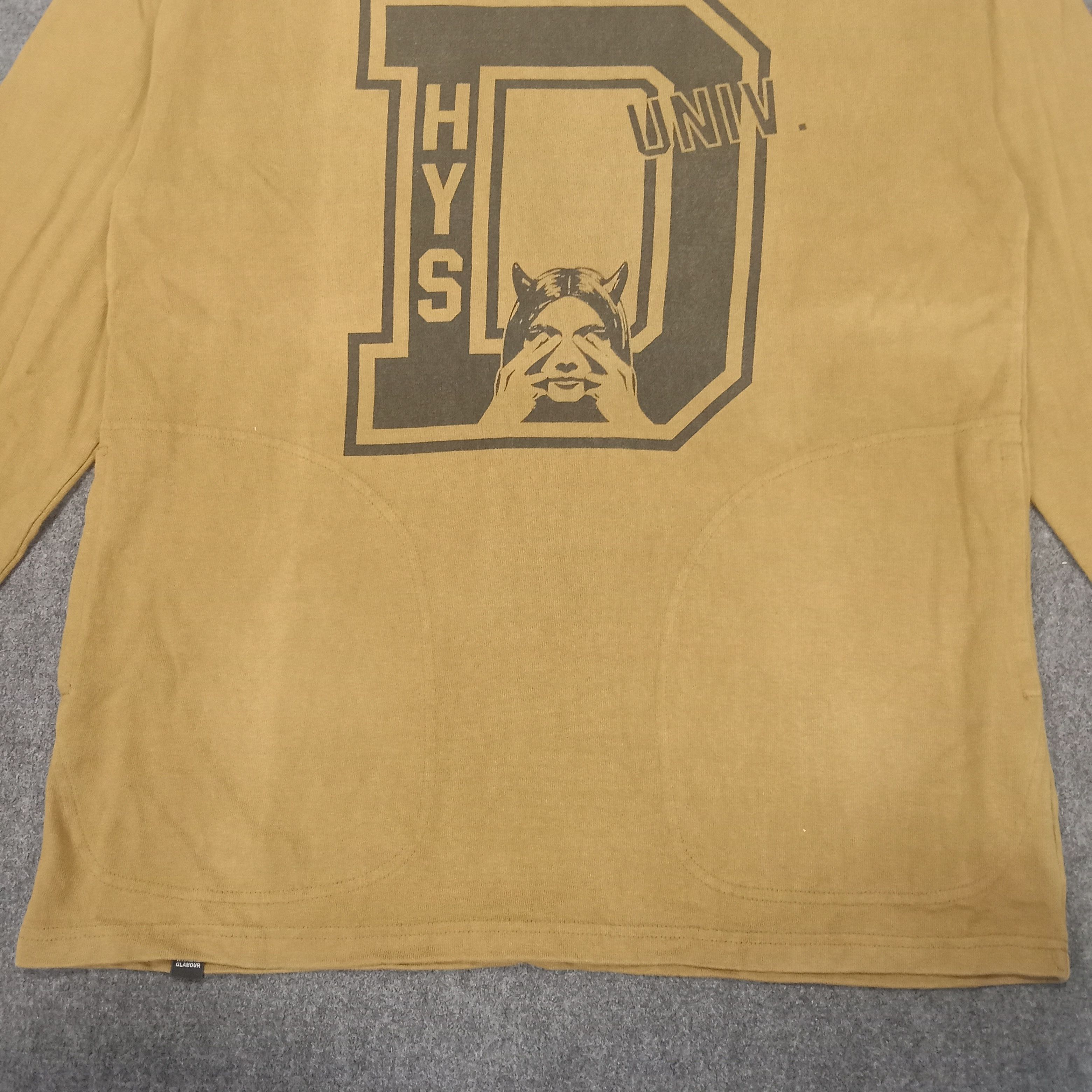 Japanese Brand × Vintage Hysteric Glamour Japanese Designer Big D Design Sweatshirt Size US M / EU 48-50 / 2 - 3 Thumbnail