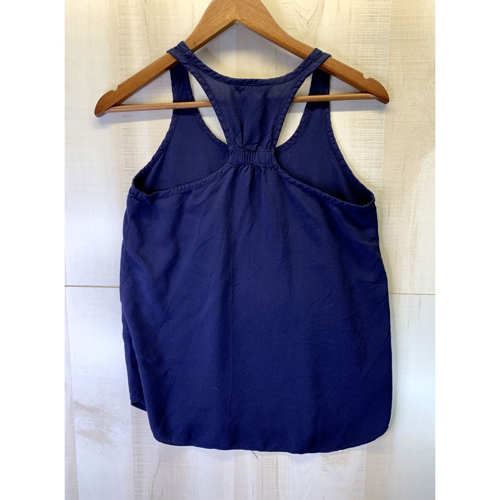Express Express Women’s Navy Tank Pocket Blouse Top XS Blue Tank Blouse Womens XS Navy Pocket Top Size XS / US 0-2 / IT 36-38 - 4 Thumbnail