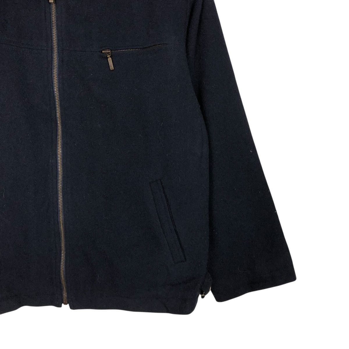 Vintage 🔥VINTAGE ZIPPER WOOL CROPPED JACKET EDDIE BAUER ISSEY MIYAKE Size S / US 4 / IT 40 - 7 Thumbnail