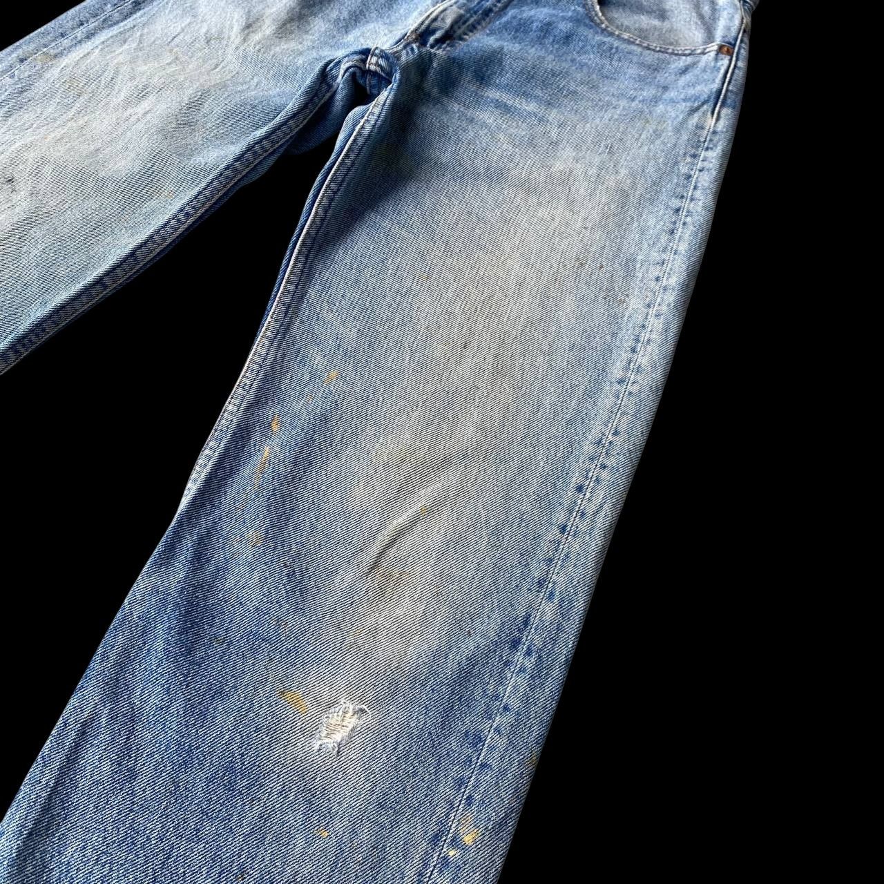 Levi's Vintage Clothing VINTAGE LEVI’S 505 MUDWASH - 90s USA 553 BUTTON STAMP W33 Size US 33 - 5 Thumbnail