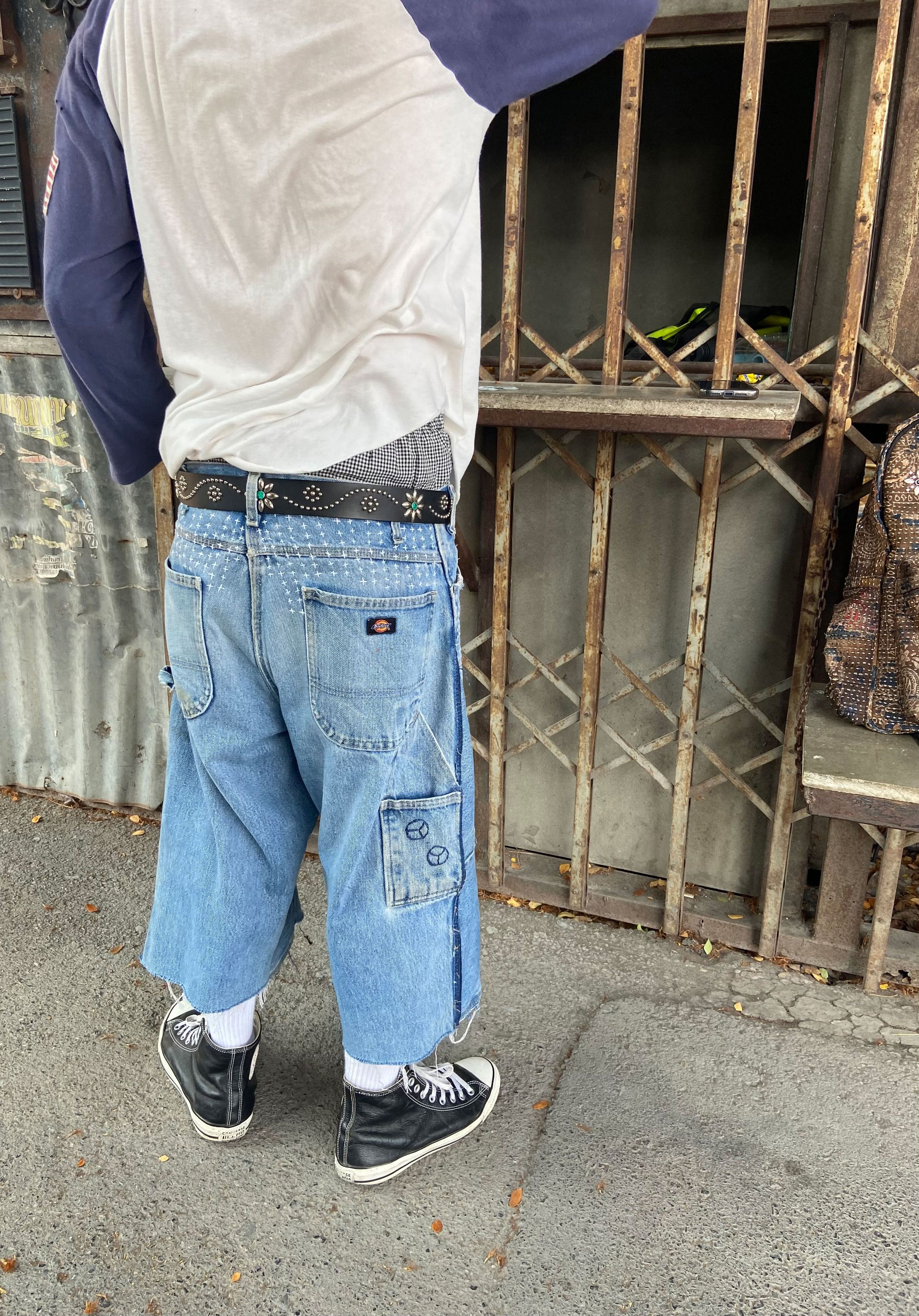 Japanese Brand Vintage Boro Patchwork DICKIES Carpenter Size US 36 / EU 52 - 12 Thumbnail