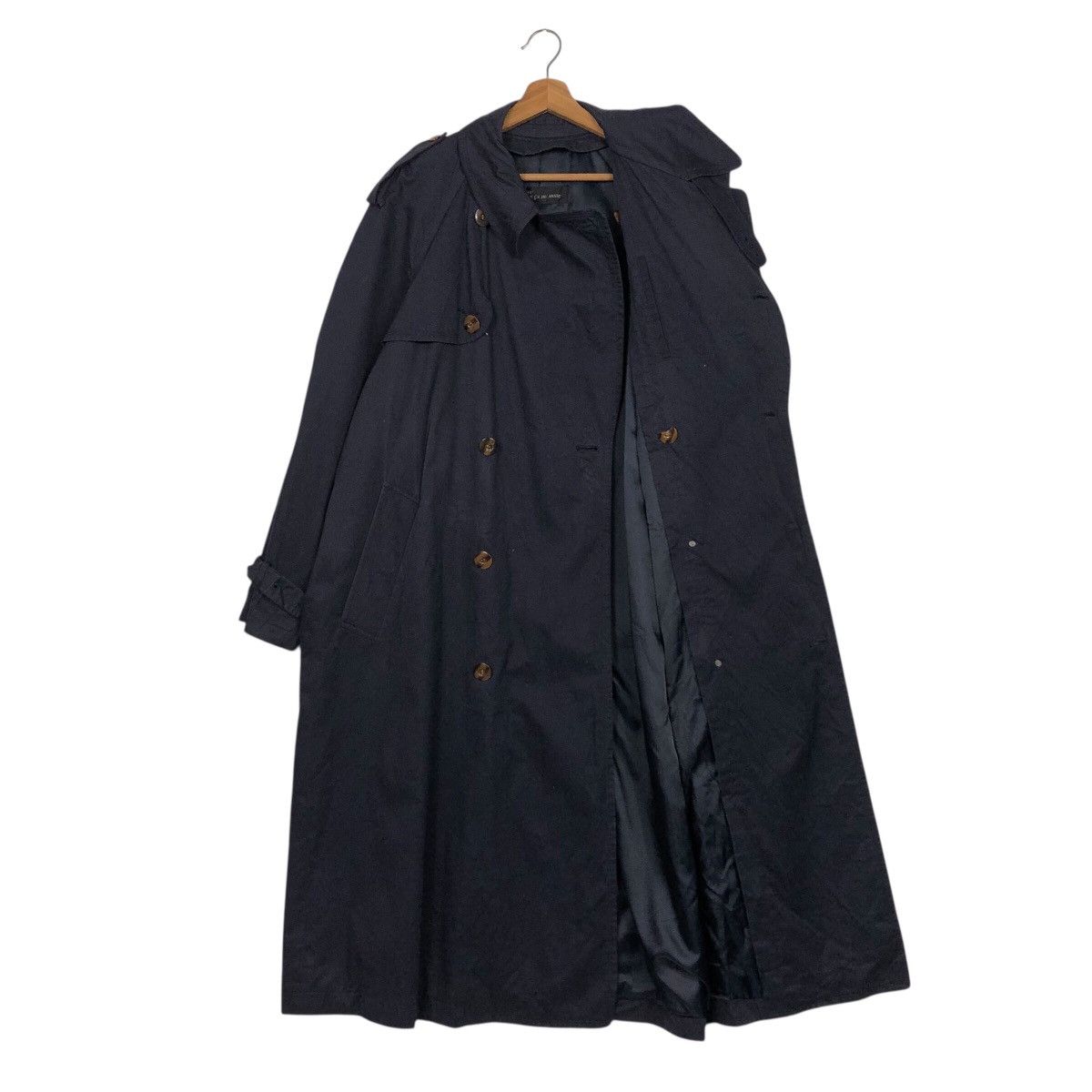 Japanese Brand 📌Rich Blue Vtg Long Jacket Comme Ca Ism Mode Issey Miyake Size US M / EU 48-50 / 2 - 13 Thumbnail
