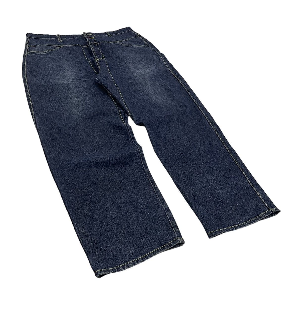 JNCO Vintage MFG Baggy Jeans Embroidery Logo Size US 41 - 6 Thumbnail