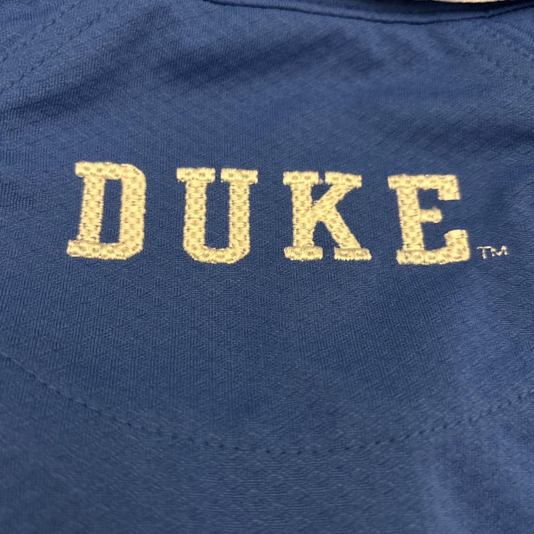 Nike VINTAGE Nike Team Golf Polo Duke University Mens Short Sleeve Small Blue Nike Dri-Fit Golf Shirt 90s Mens/Unisex Size US S / EU 44-46 / 1 - 8 Thumbnail