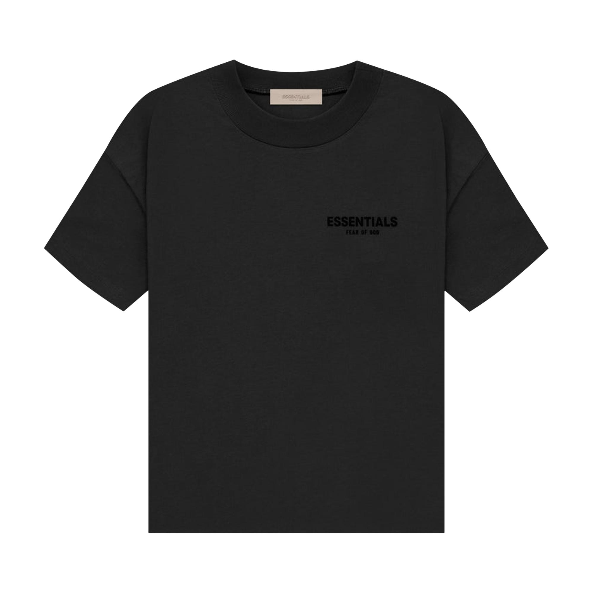 image of Essentials Tee Stretch Limo in Black, Men's (Size 2XL)