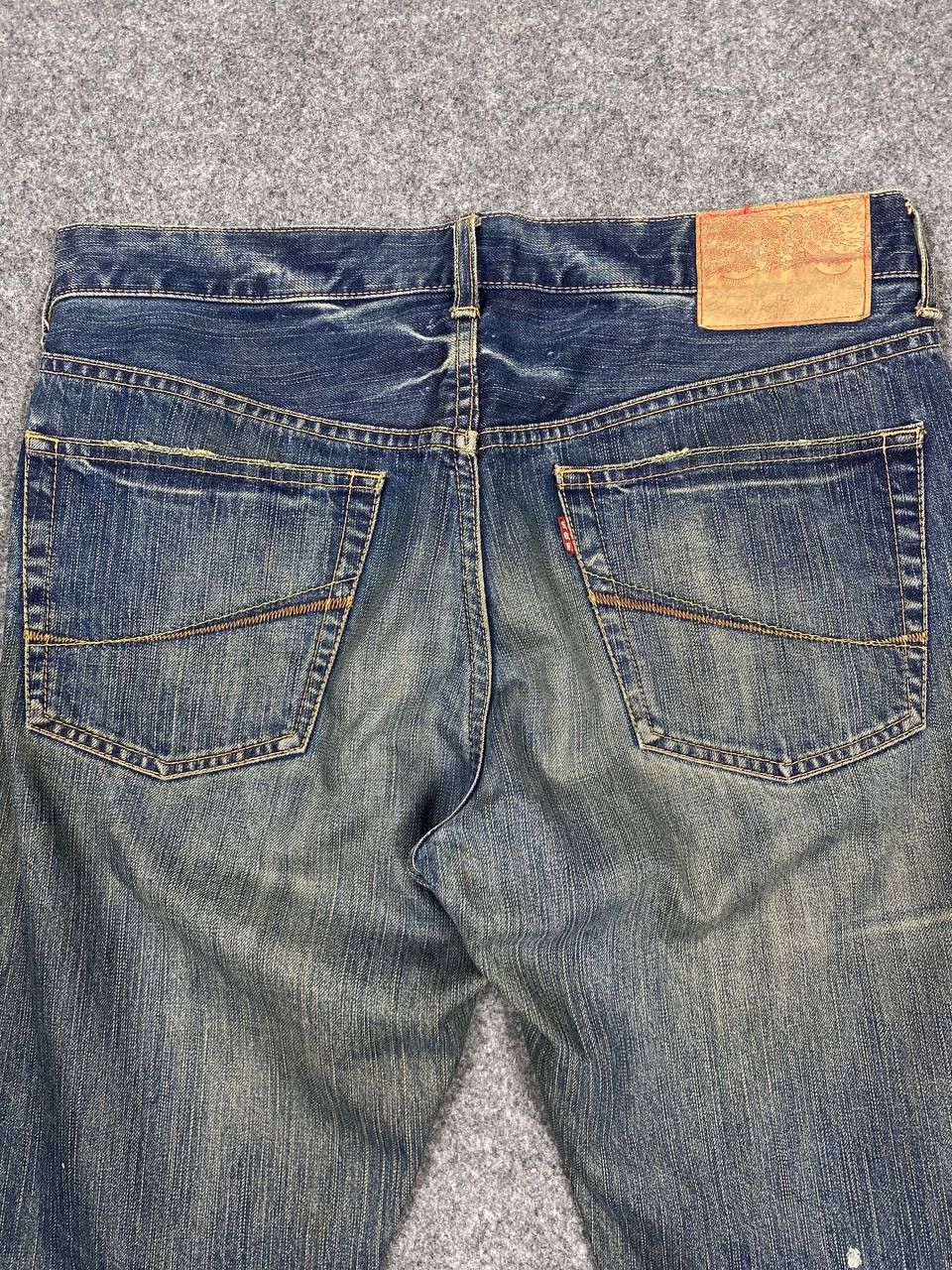 Japanese Brand japan soul of freedom paint splatter denim nice design Size US 34 / EU 50 - 3 Thumbnail