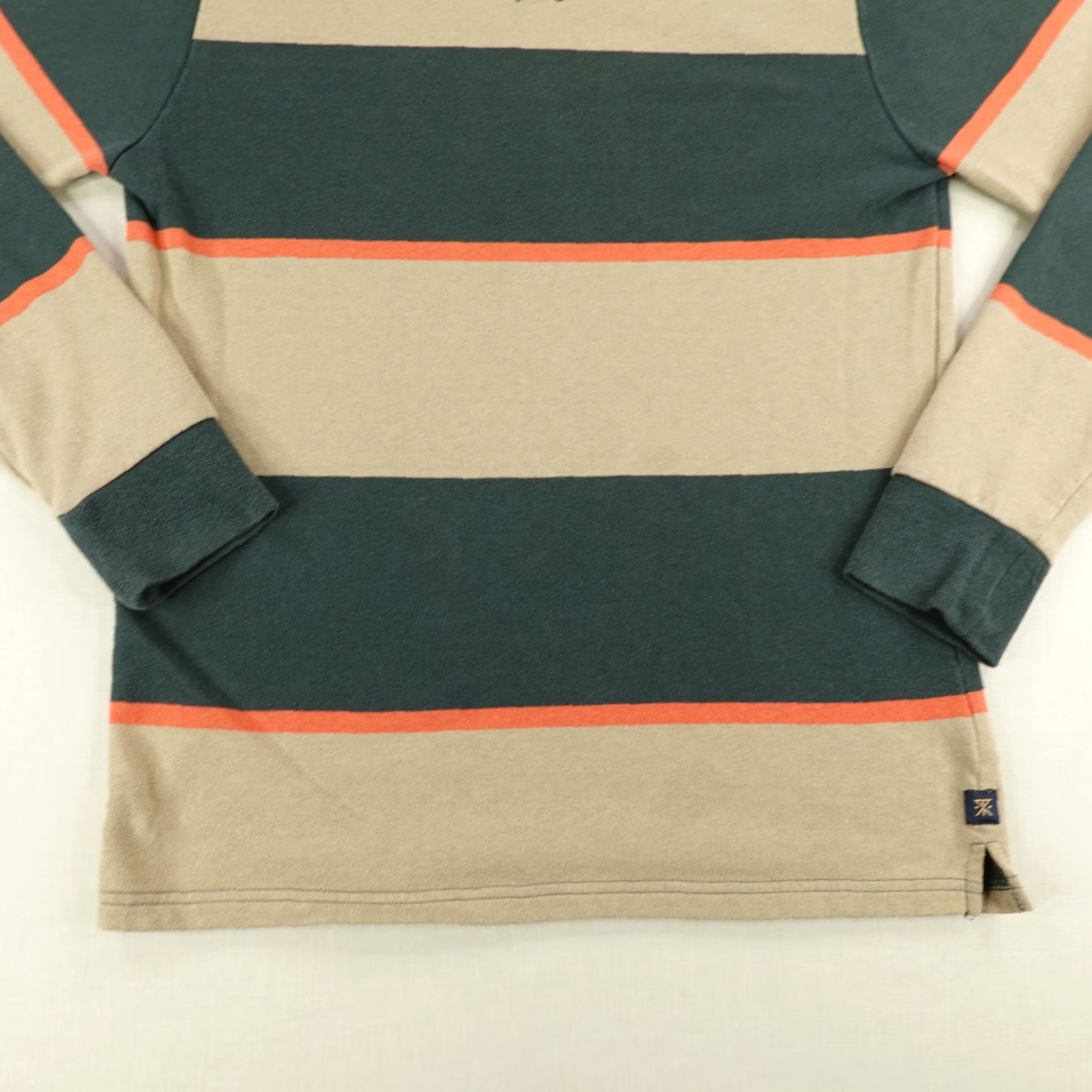 Roark Roark Sweatshirt Men Medium Green Beige Stripes Crewneck Pullover Sweater Bering Size US M / EU 48-50 / 2 - 3 Thumbnail