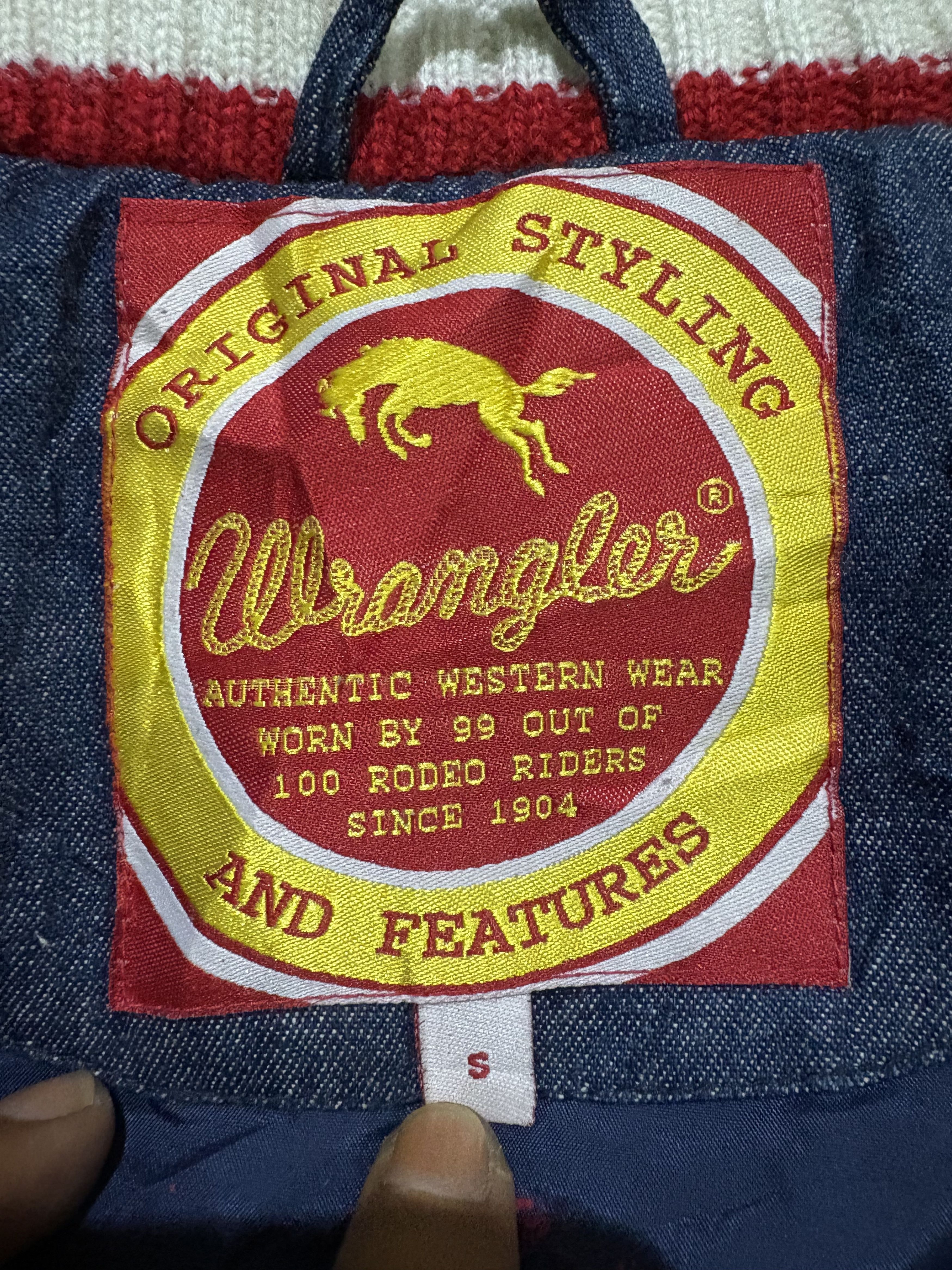 Wrangler Vintage wrangler puffer down jacket Size US S / EU 44-46 / 1 - 4 Thumbnail