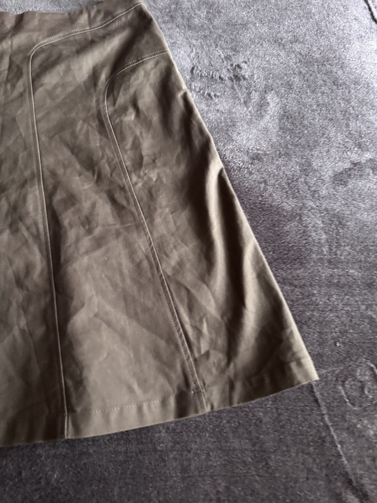 Jil Sander Jil sander vintage womans skirt olive avant-garde Size 38" / US 16 / IT 52 - 4 Thumbnail