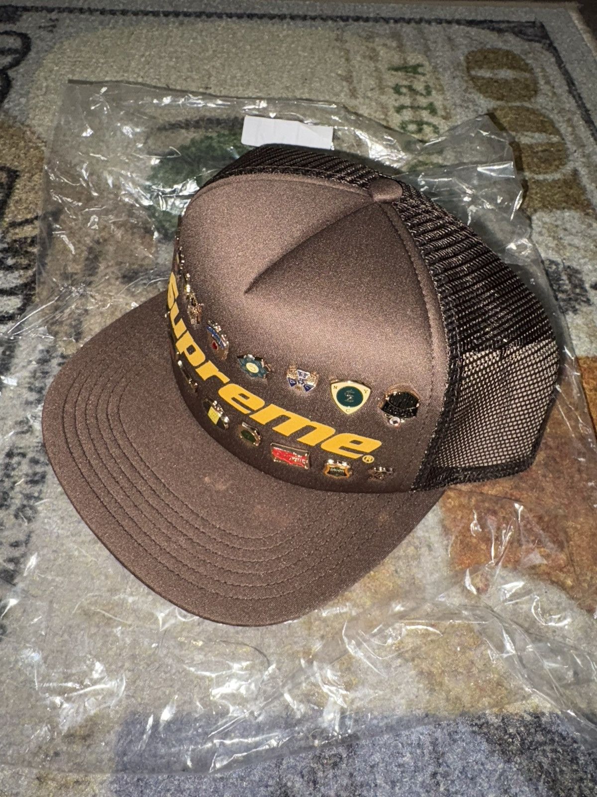 Supreme Supreme Studded Velvet Mesh Back 5-Panel | Grailed