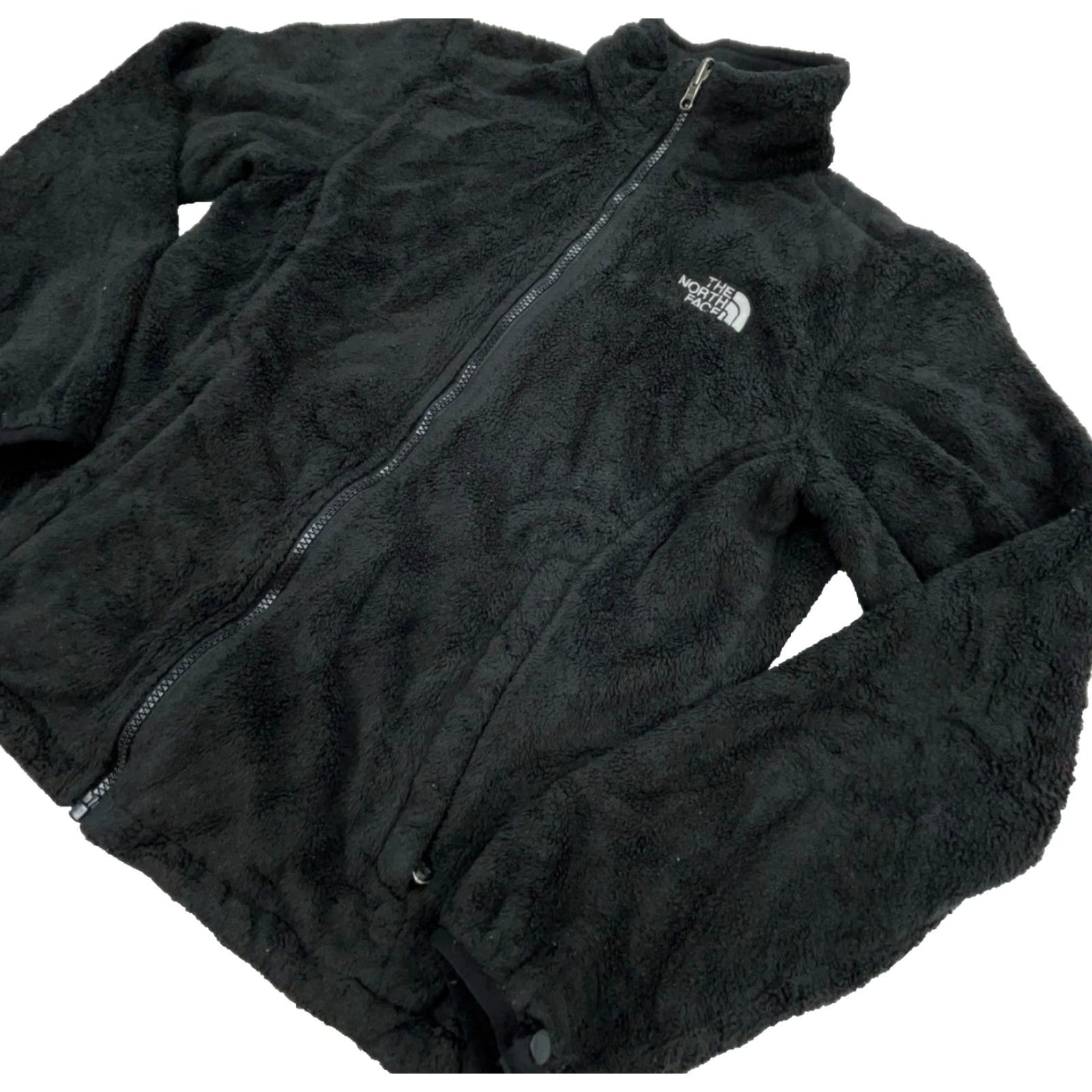 The North Face The North Face Jacket Women Medium Black Full Zip Up Sweater Fleece Ladies Size M / US 6-8 / IT 42-44 - 2 Thumbnail
