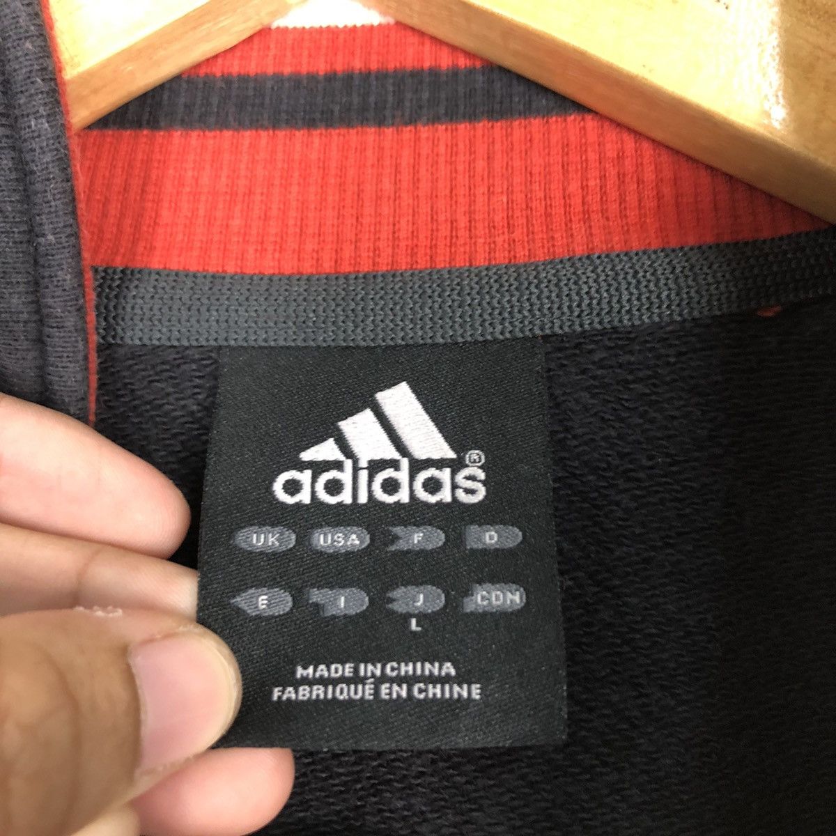Adidas × Japanese Brand Adidas Three Stripe Vintage Sweater Jacket Small Size Size US S / EU 44-46 / 1 - 15 Thumbnail