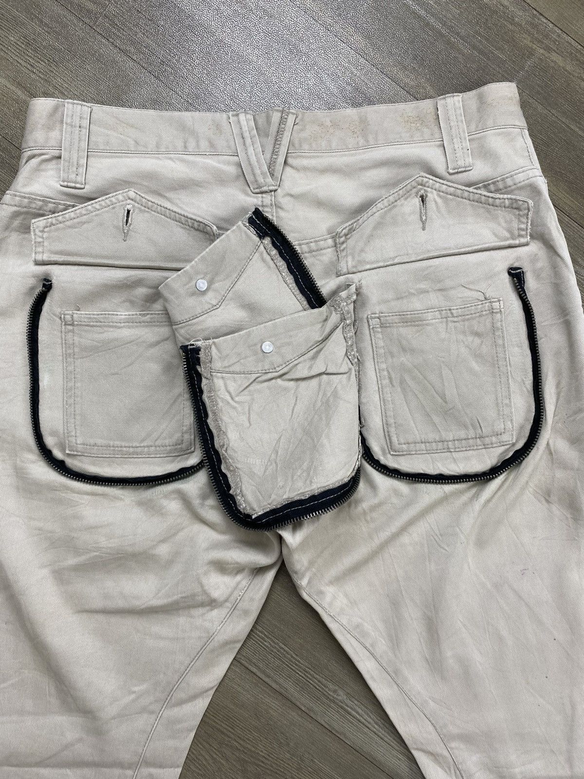 PPFM Vintage PPFM J Cut Off Distressed Punk Lgb Style Pants Y2K Size US 32 / EU 48 - 15 Thumbnail