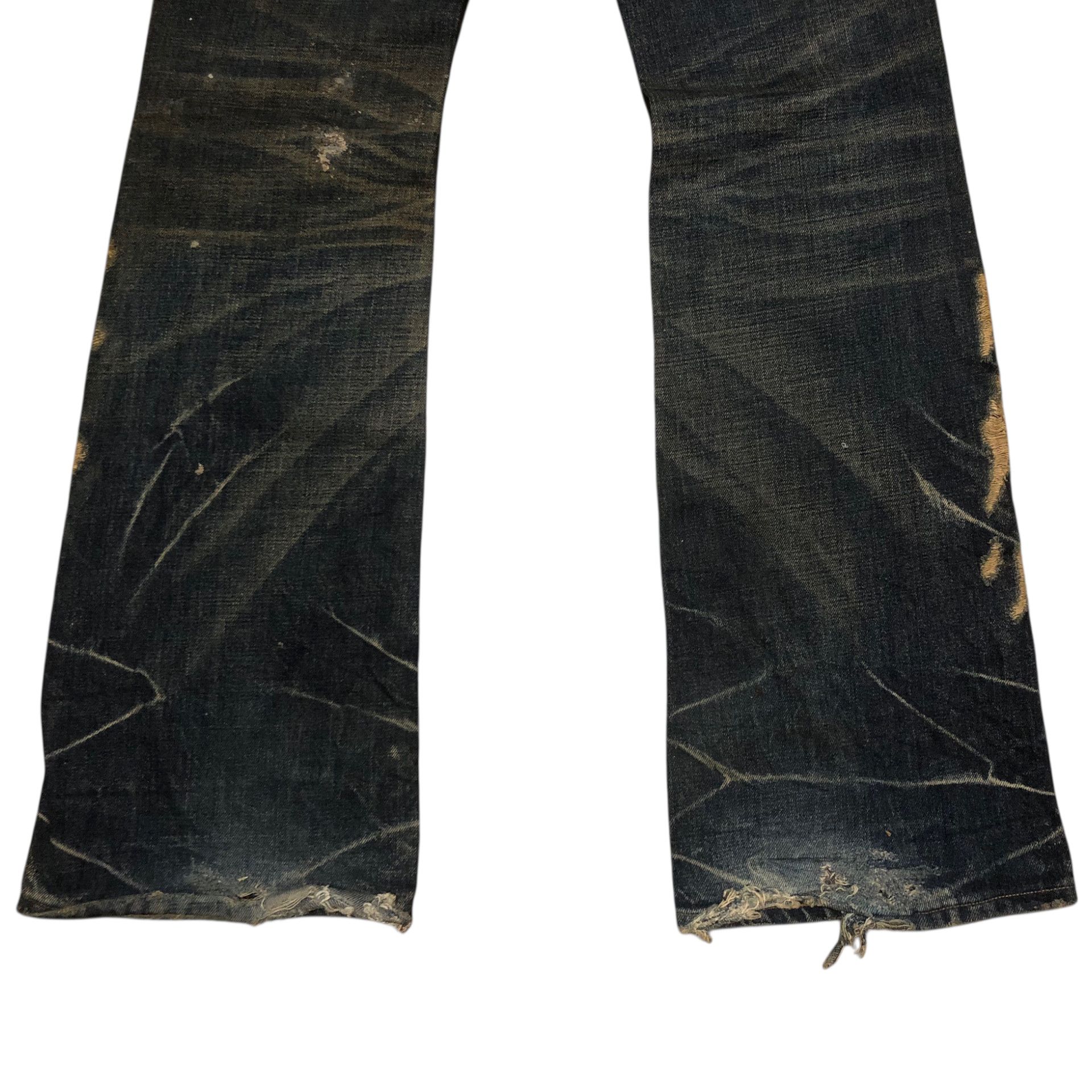 JACKROSE 🔥Y2K JACKROSE Japanese Brand Flared Bootcut Denim Jeans Size US 33 - 6 Thumbnail