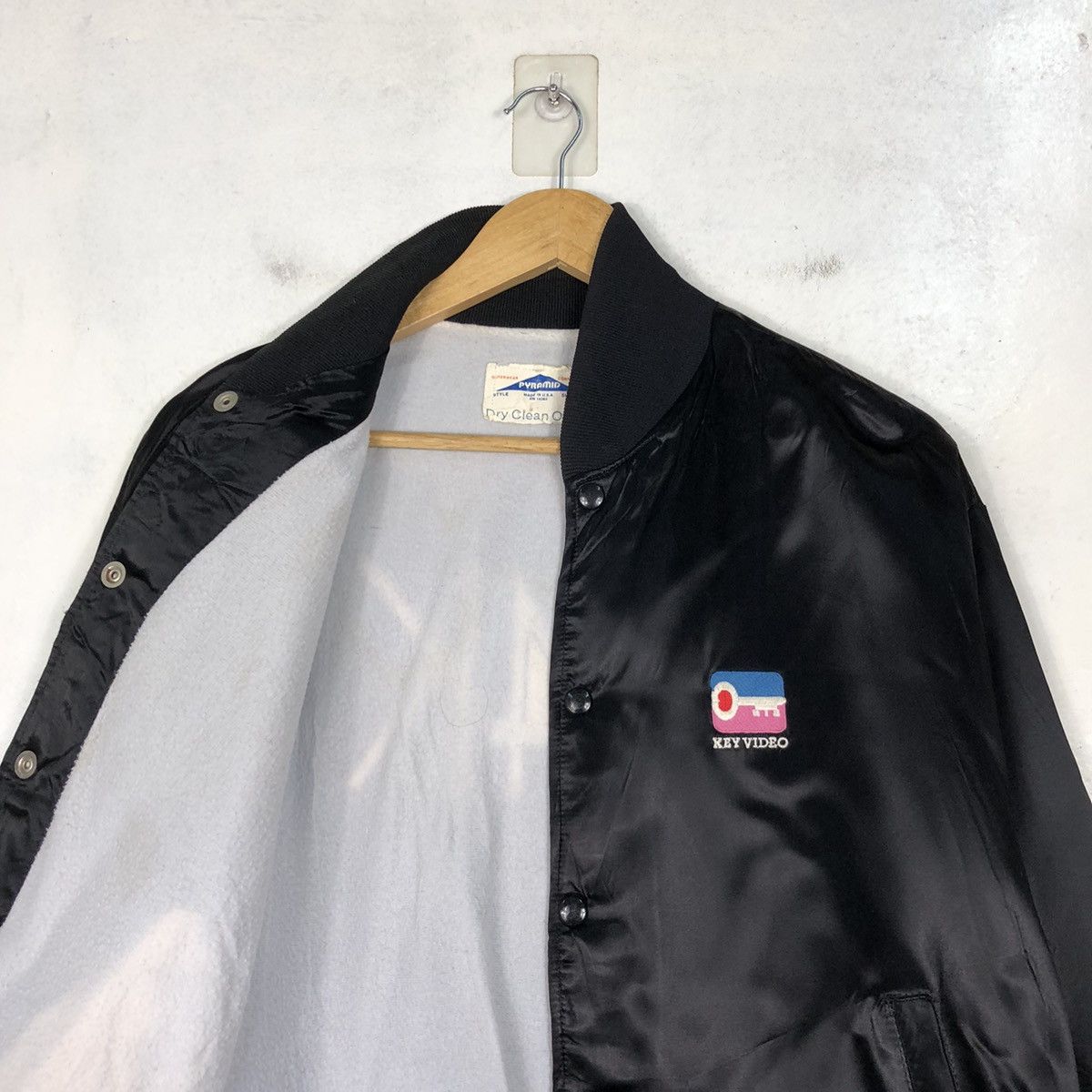 Vintage Vintage 24K USA Pyiramid Key Video Baseball Jacket Size US M / EU 48-50 / 2 - 10 Thumbnail