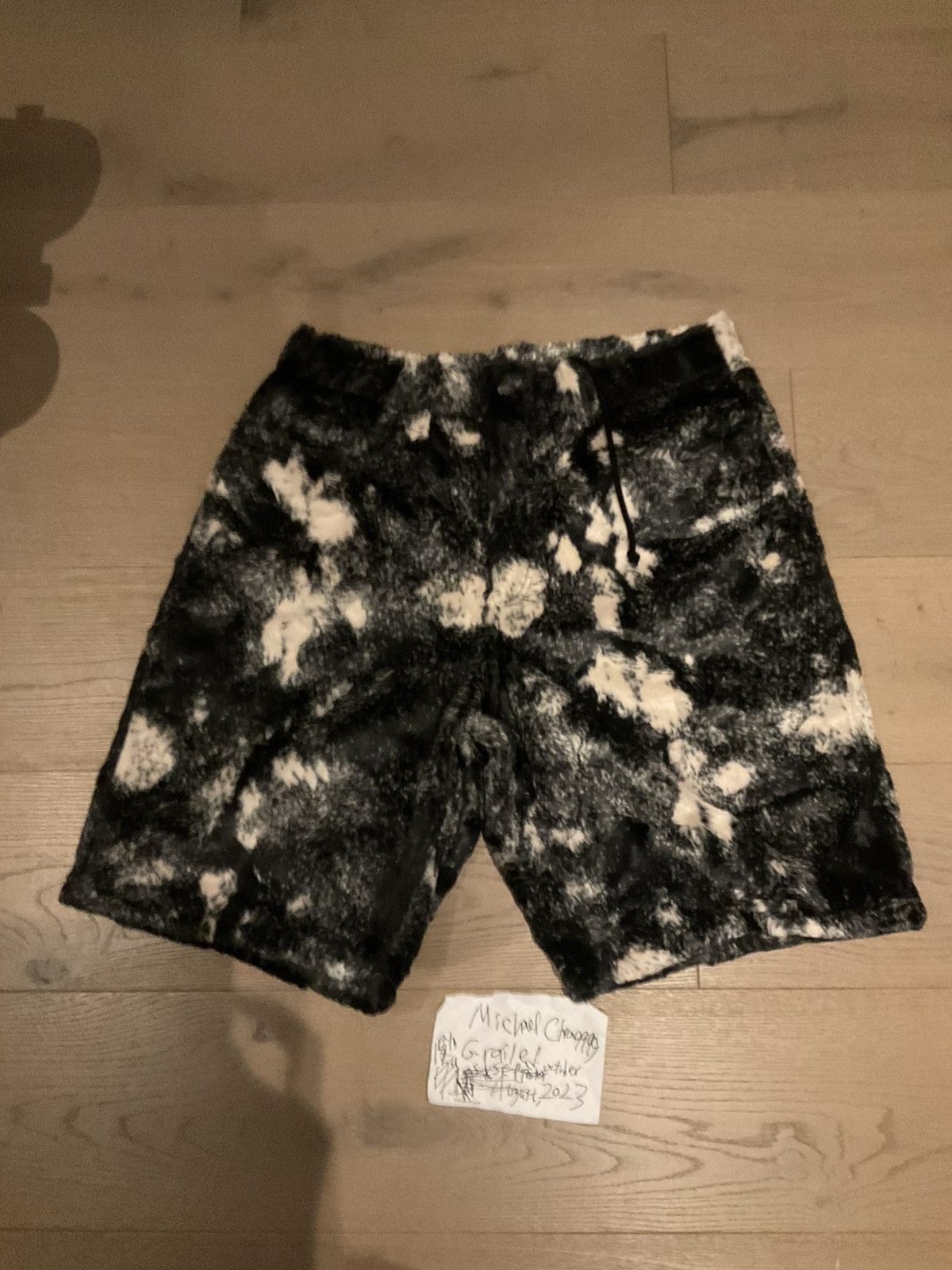 image of Supreme Ss24 Faux Fur Short in Black, Men's (Size 36)